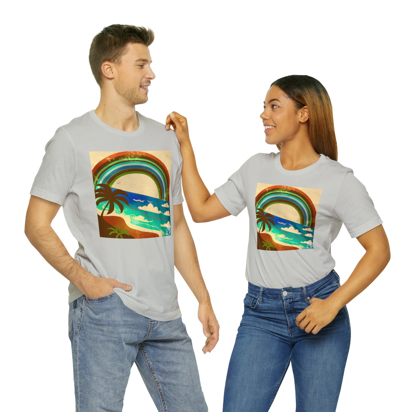 Rainbow Gem Island - T-shirt