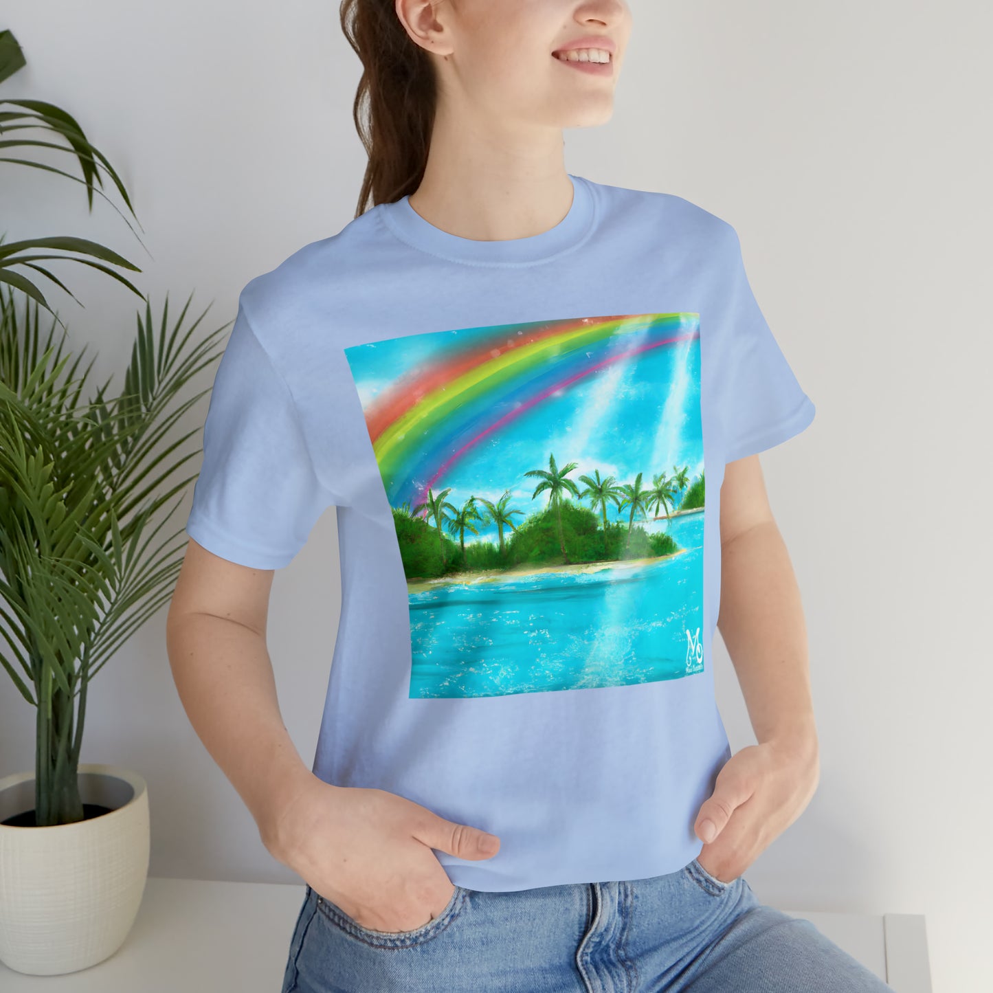 Tropical Serene Vista - T-shirt