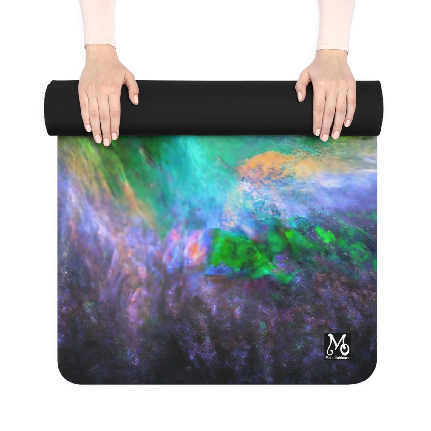 Galaxy Vortex Corona - Yoga Mat