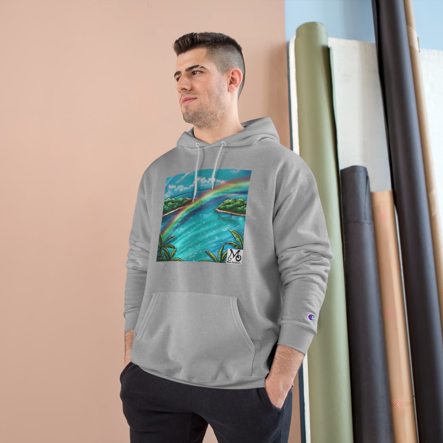 Tropical Vista Island - Champion Hoodie