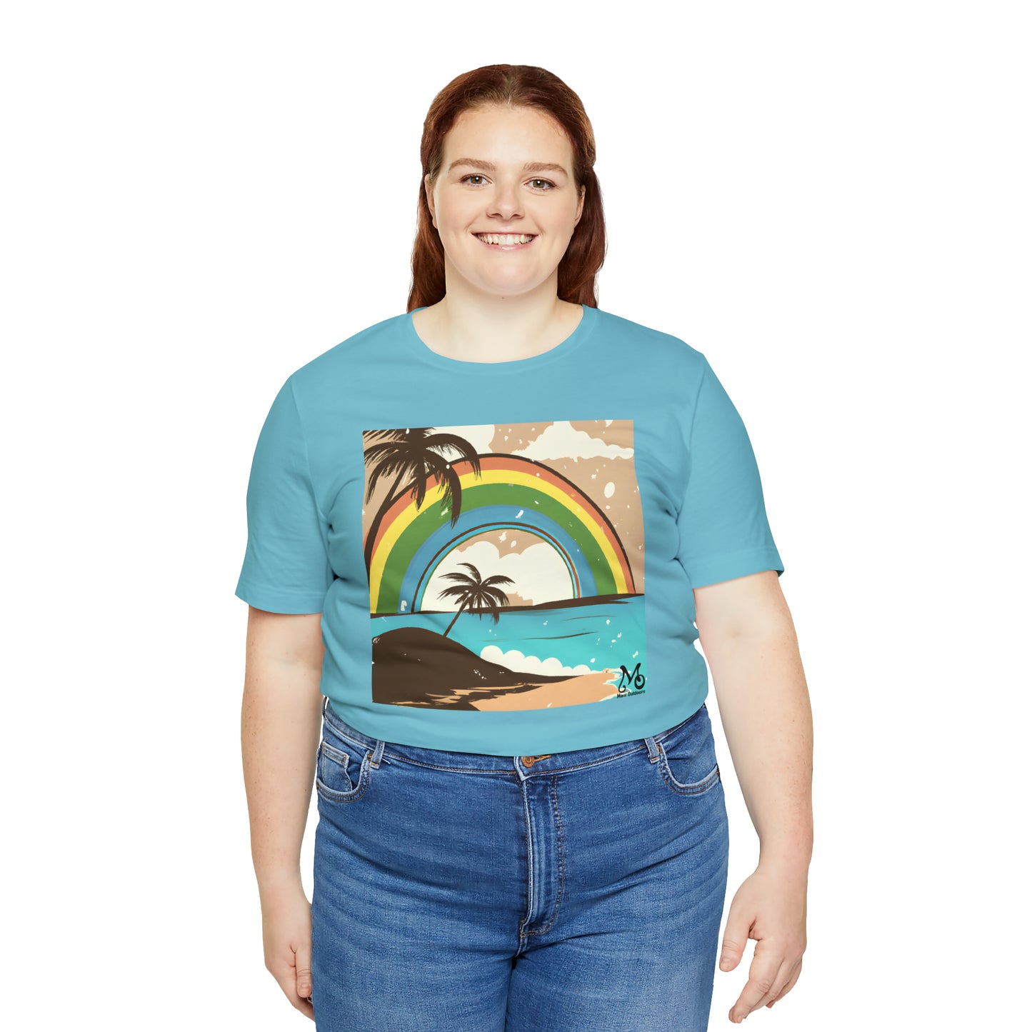 Rainbow Vista Island V - T-shirt