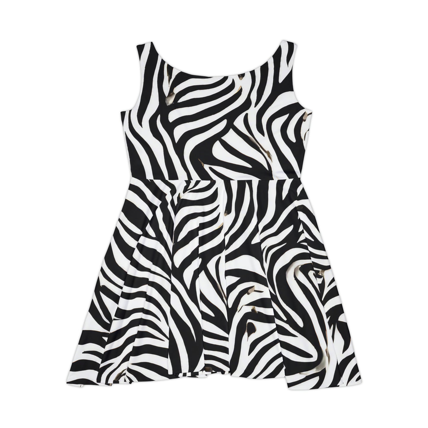 Zebra Print - Women's Skater Dress