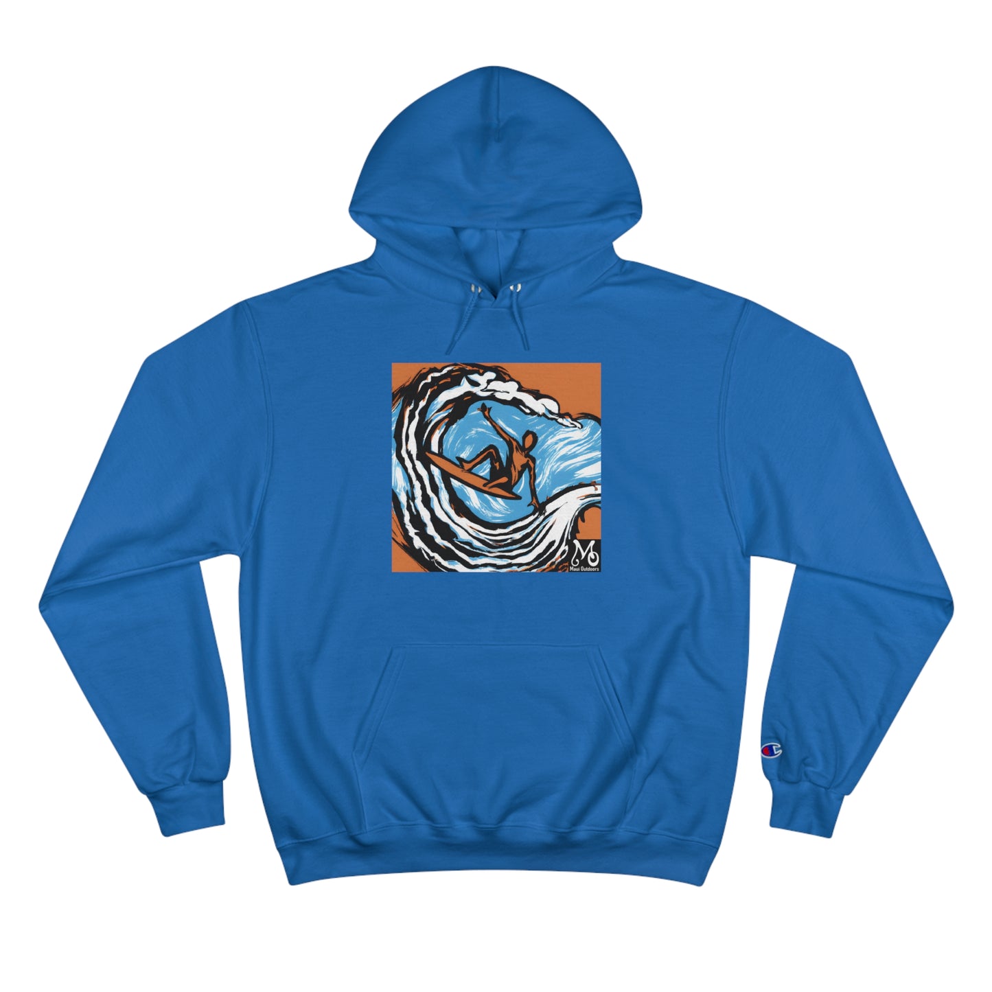 Aerial Surfer I - Champion Hoodie