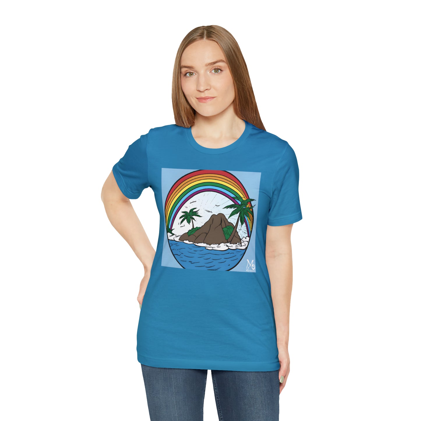 Rainbow Vista Island III - T-shirt