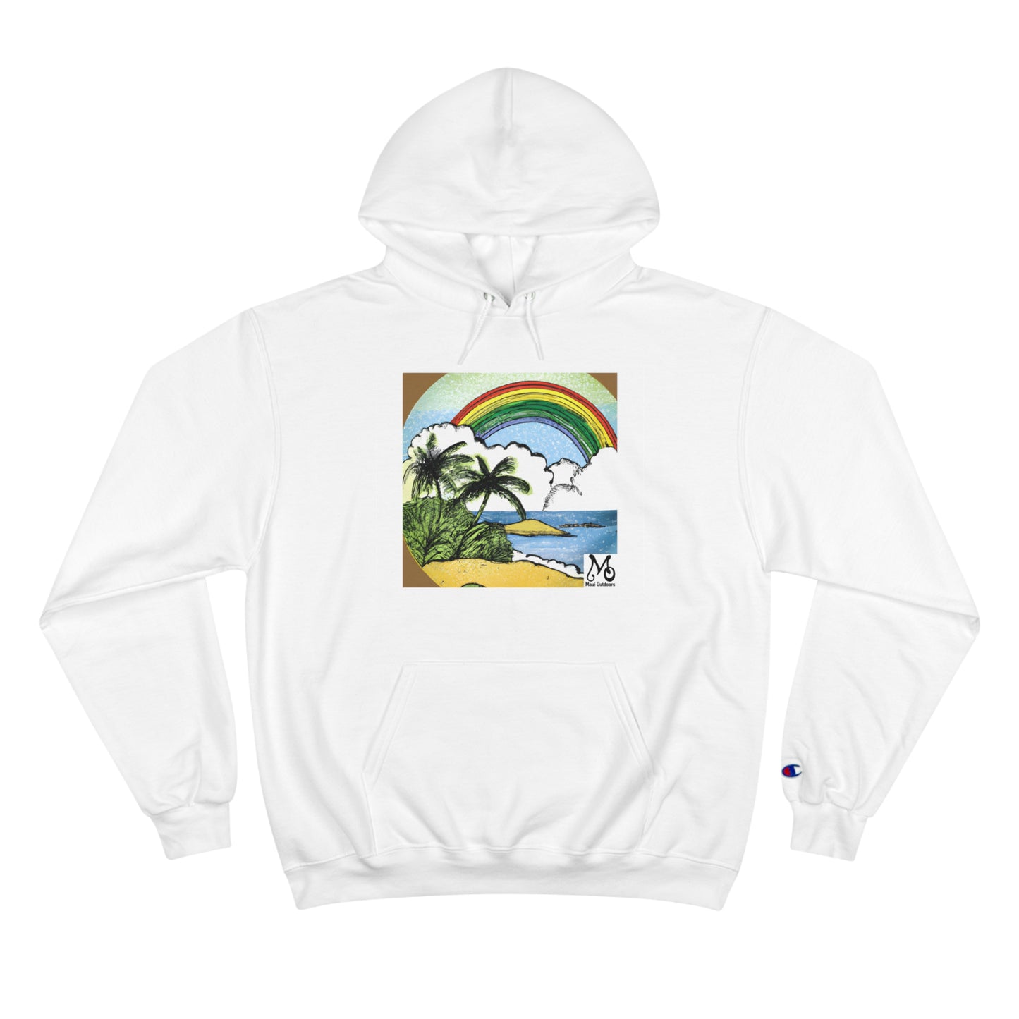 Rainbow Oasis - Champion Hoodie