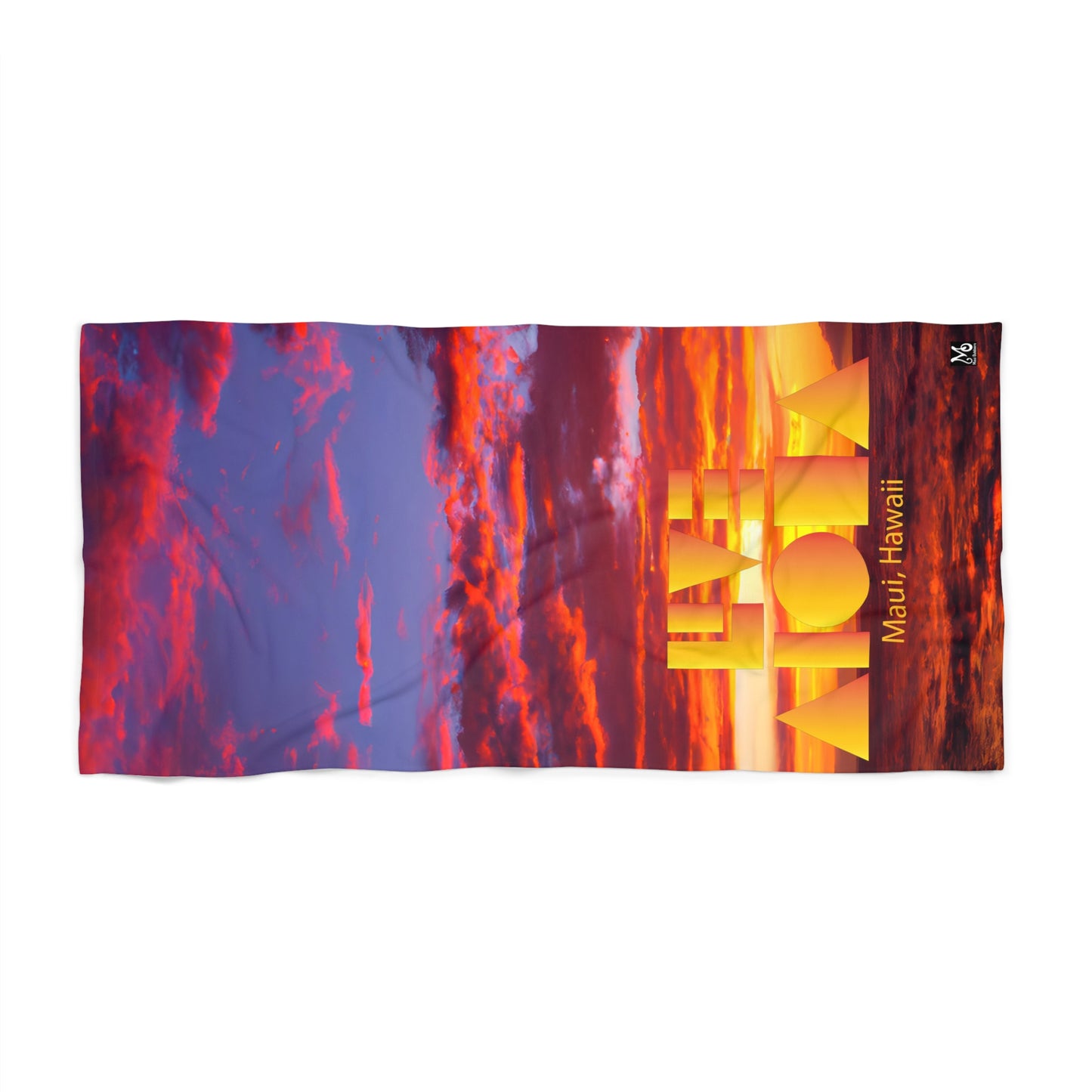 Live Aloha II - Beach Towel