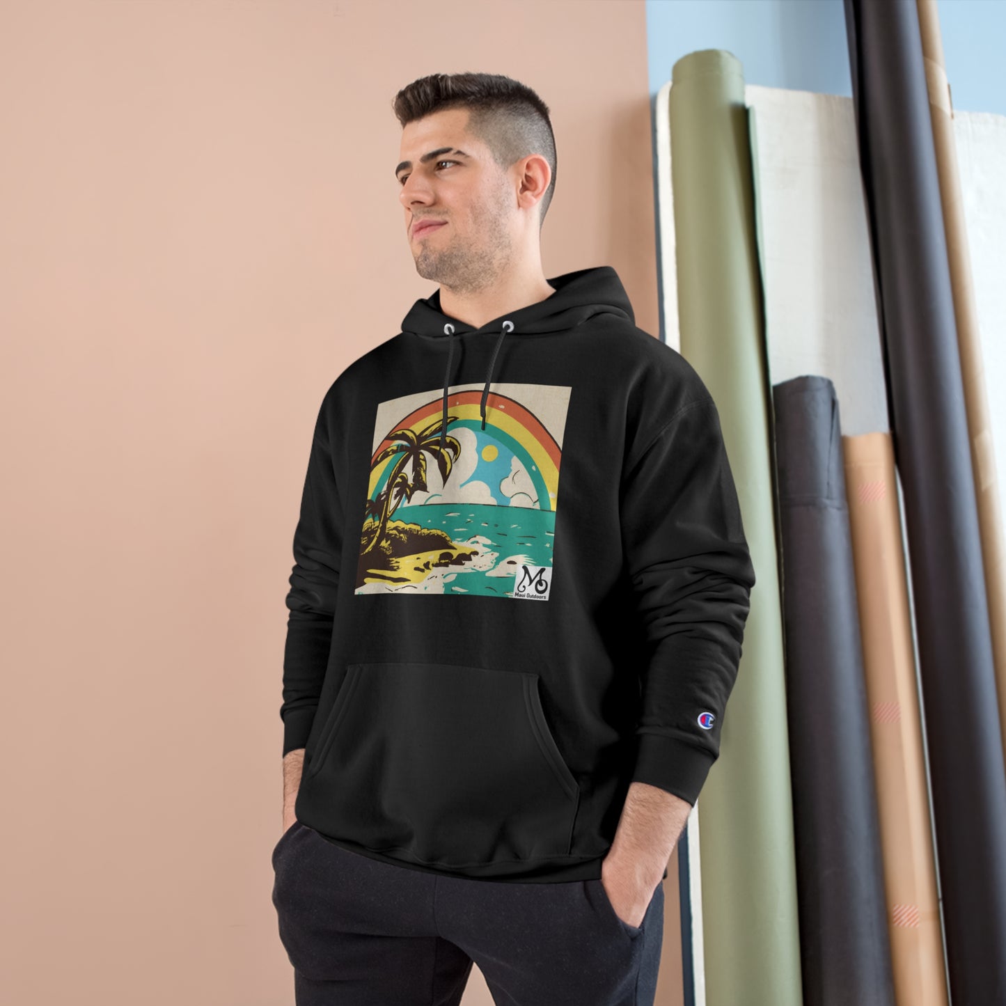 Rainbow Shores - Champion Hoodie