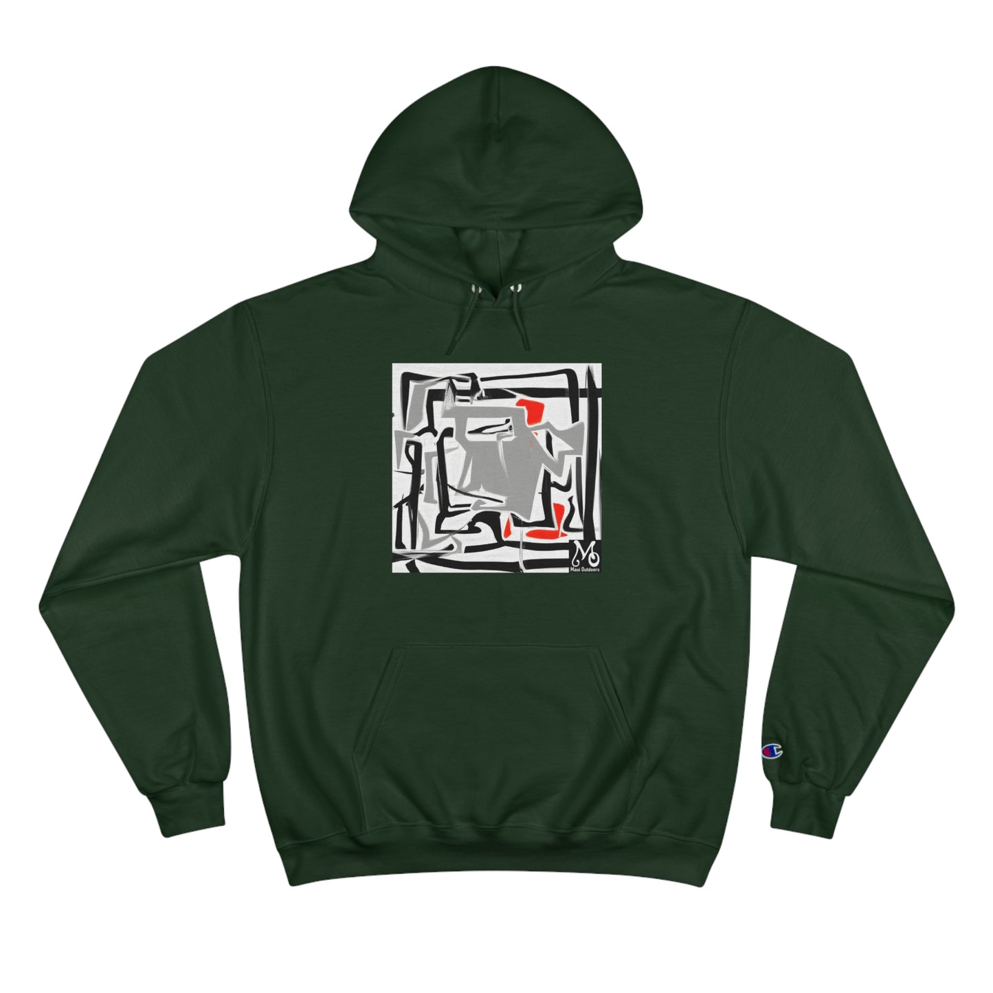 Interlocked Labyrinth - Champion Hoodie