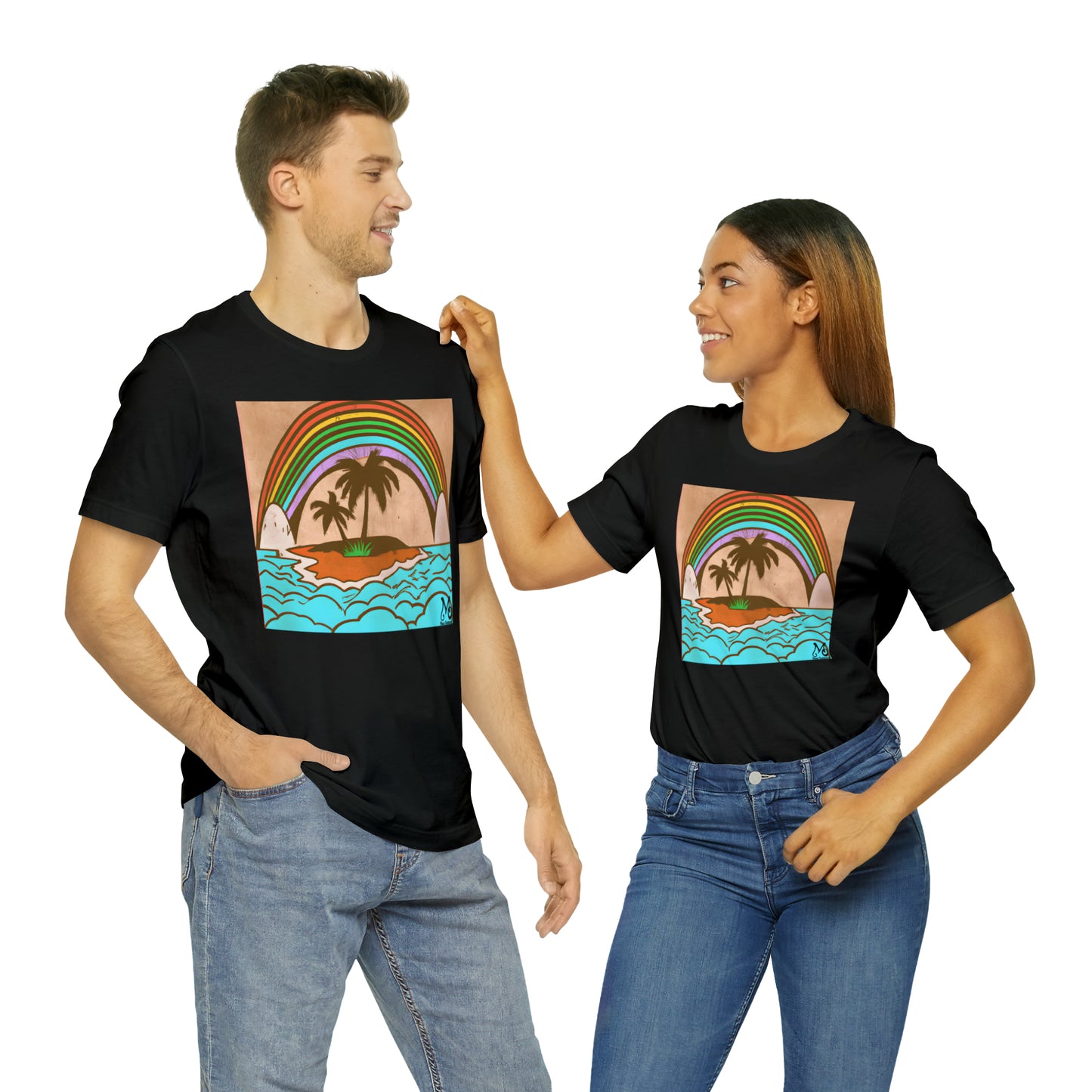 Rainbow Vista Isle I - T-shirt