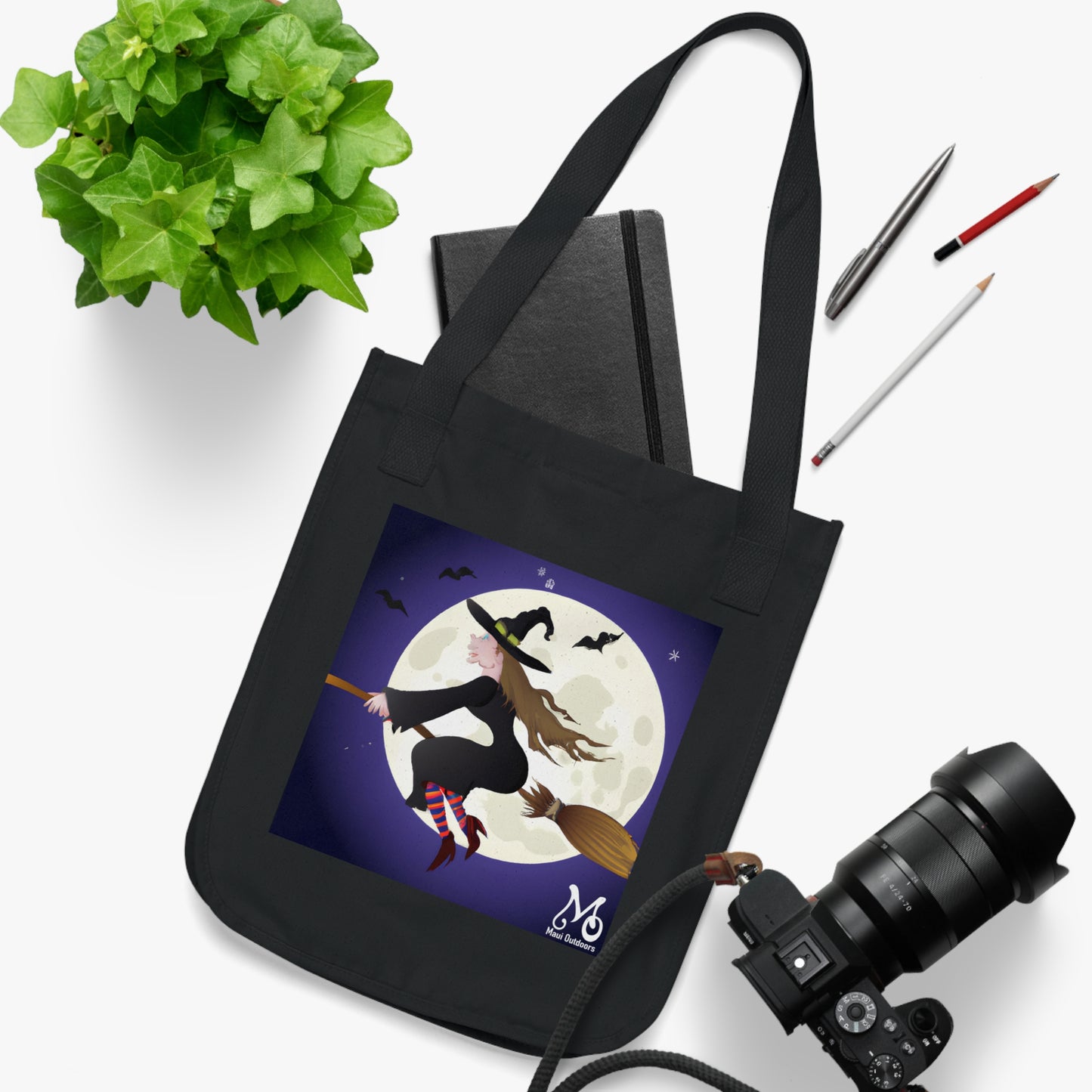 GrimWitch Morticia - Organic Canvas Tote Bag