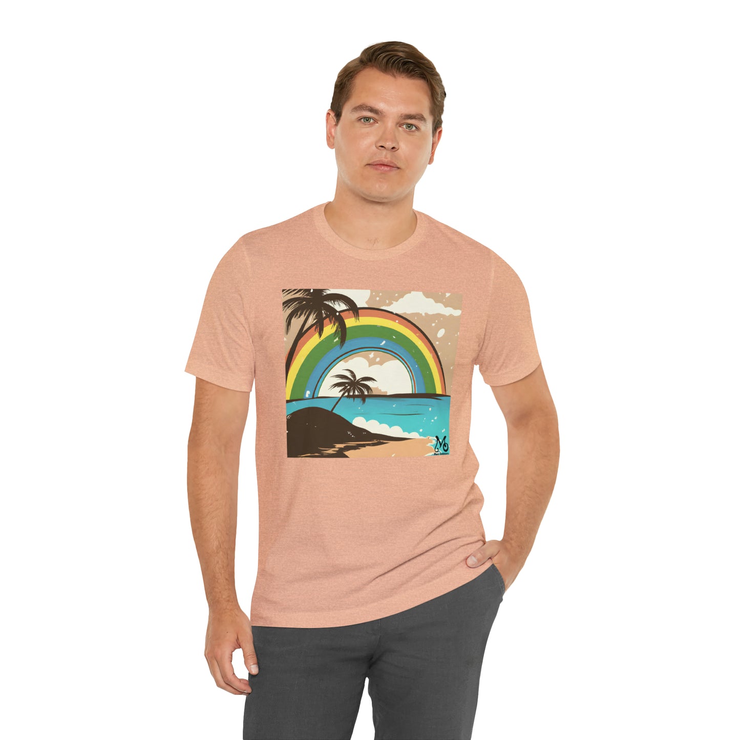 Rainbow Vista Island V - T-shirt