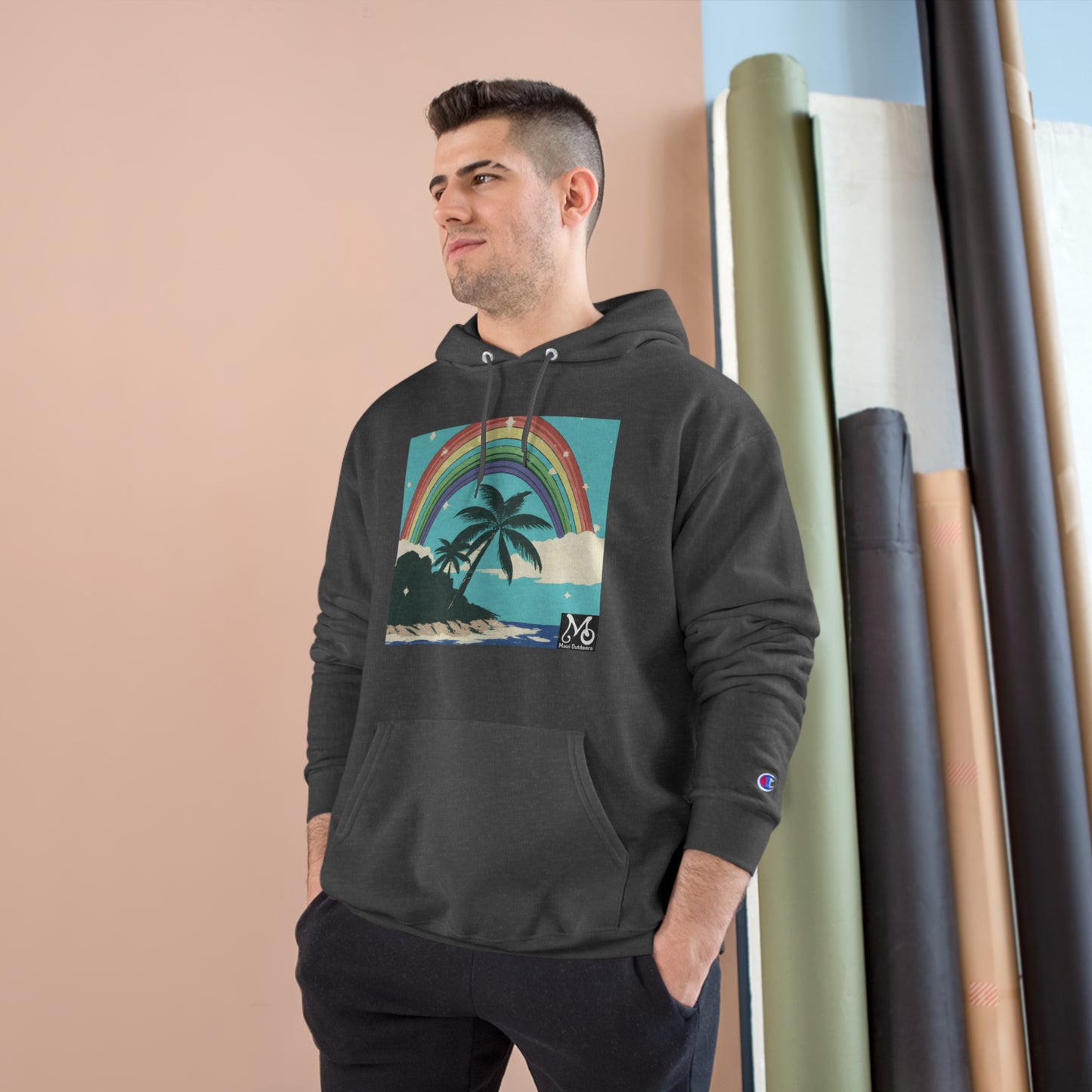 Rainbow Vista V - Champion Hoodie