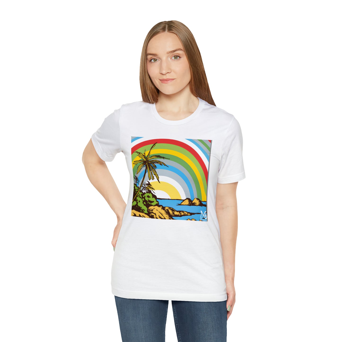 Rainbow Vista Isle - T-shirt