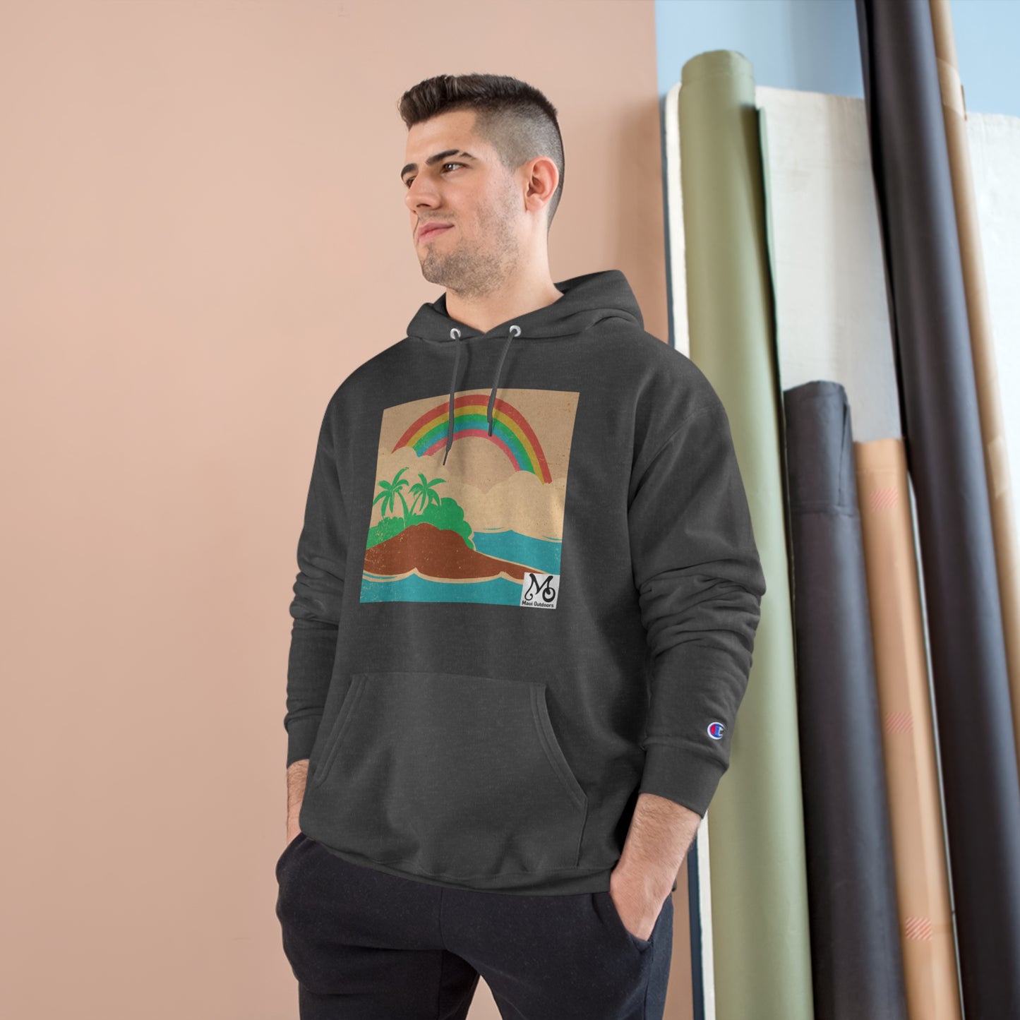 Rainbow Mana Isle - Champion Hoodie