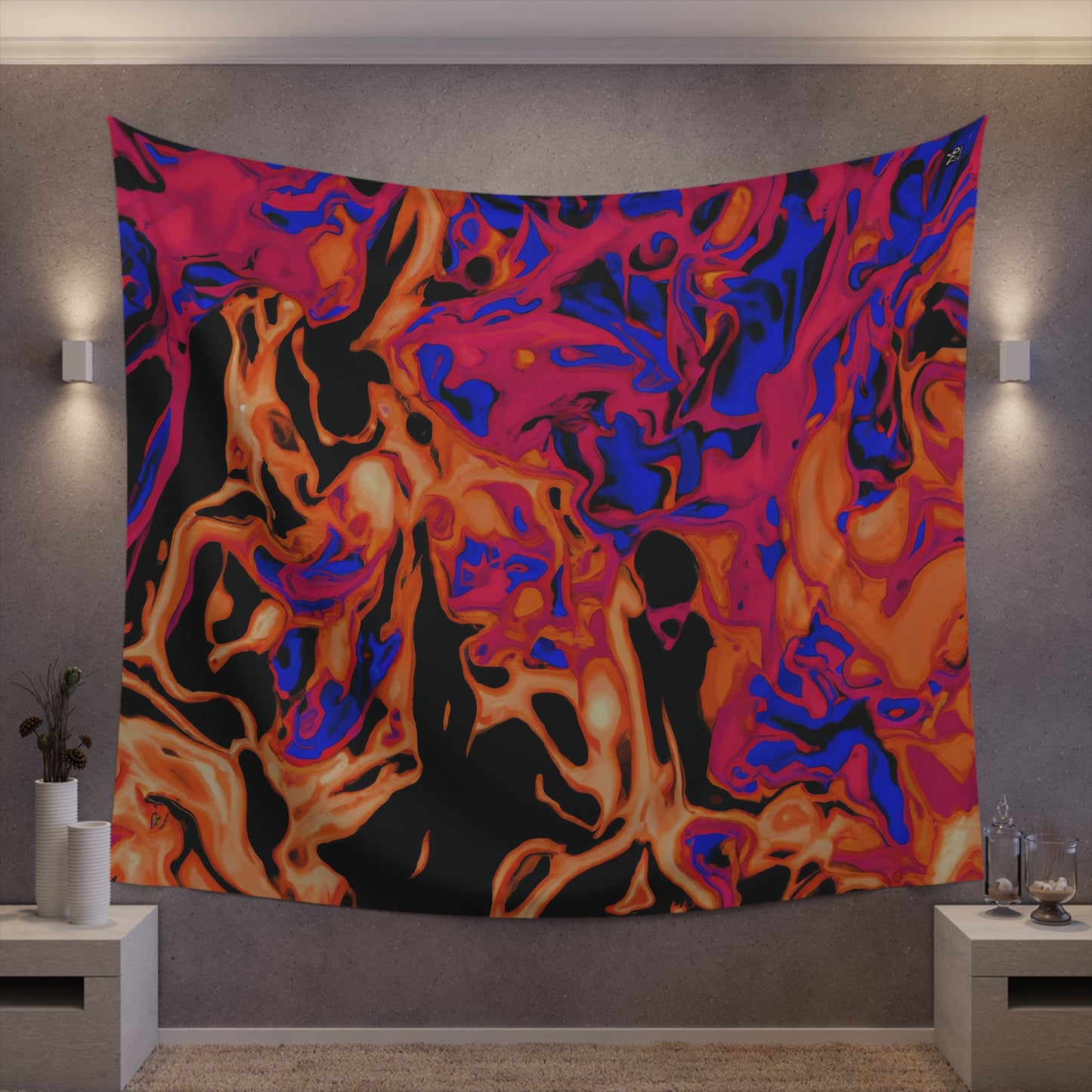 Lava Waves - Tapestry