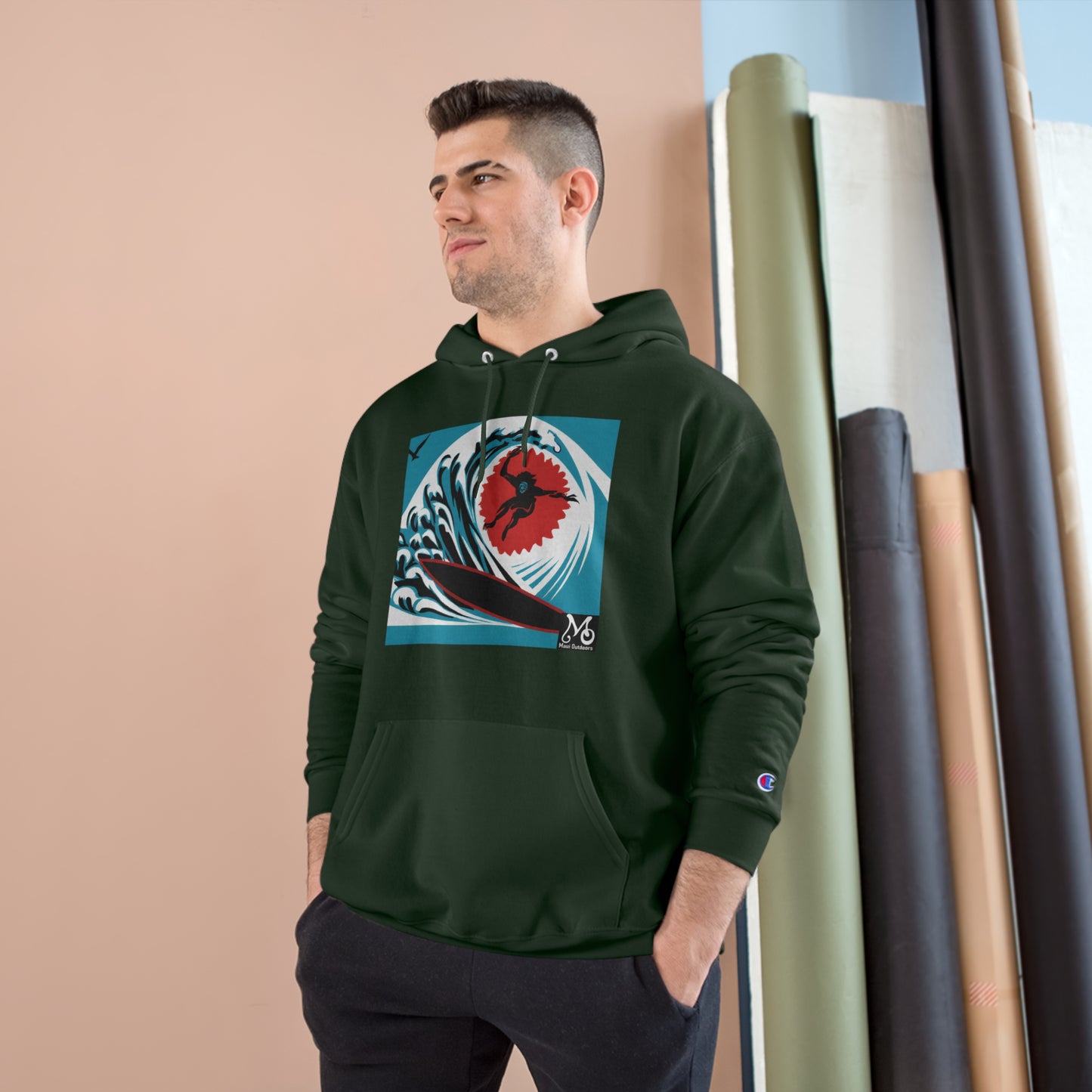 Wave Rider I - Champion Hoodie