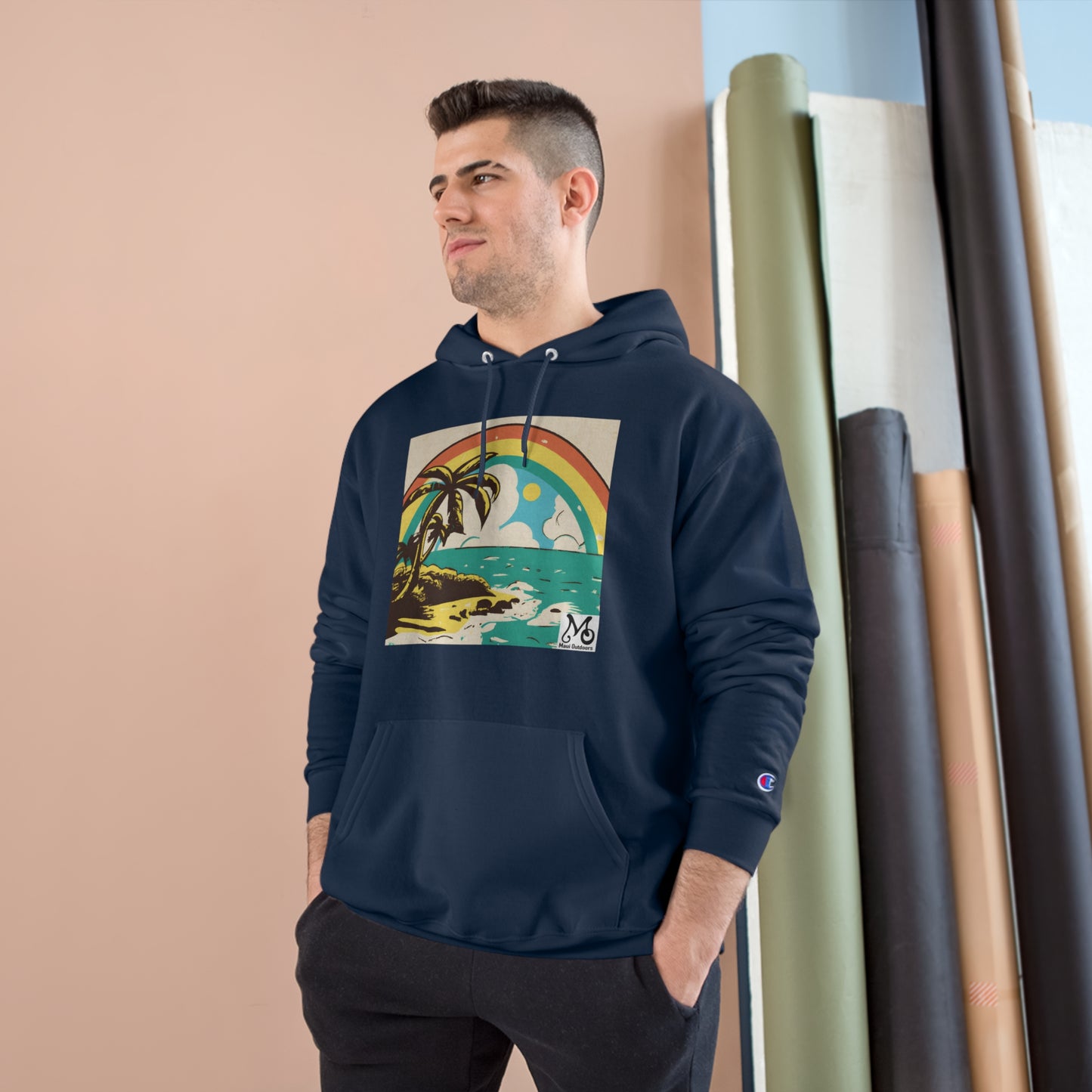 Rainbow Shores - Champion Hoodie