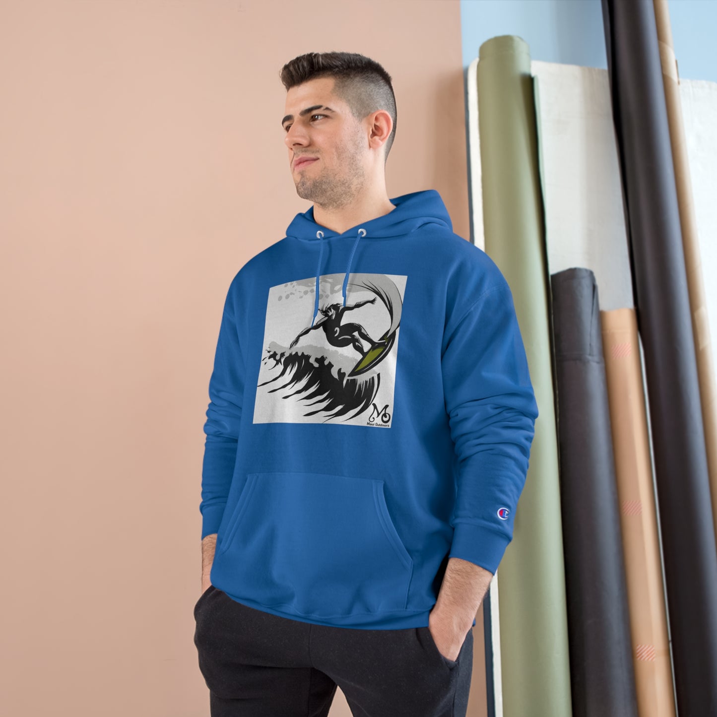 Wave Rider II - Champion Hoodie