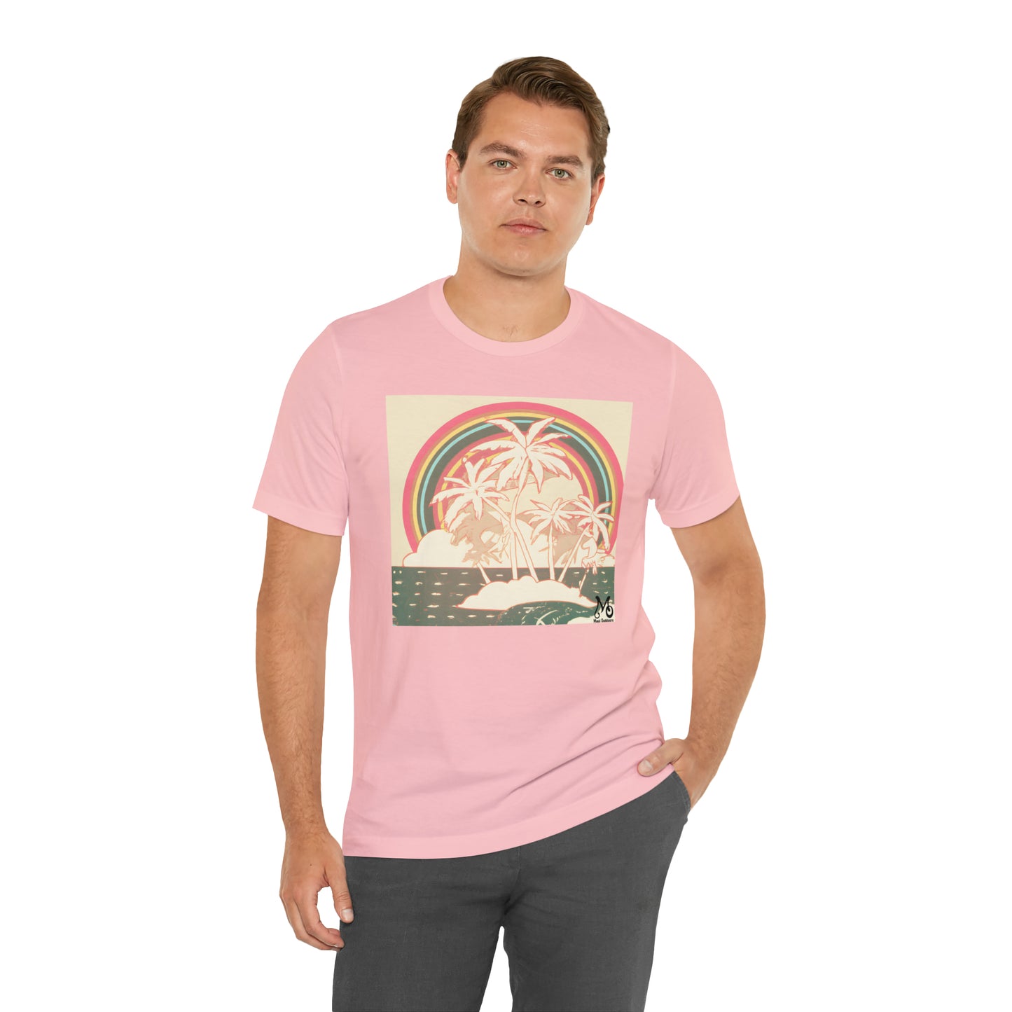 Rainbow View Island - T-shirt