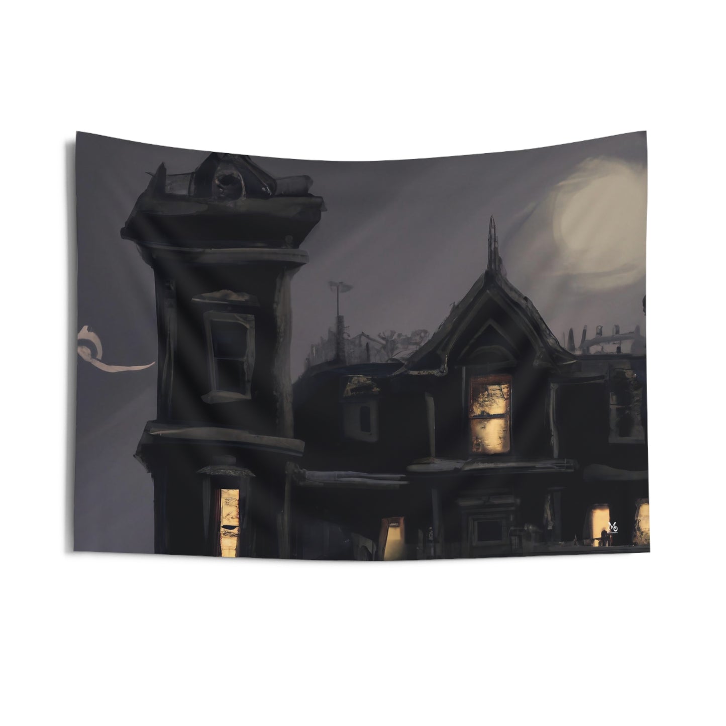 Darkwood Manor - Halloween Tapestry