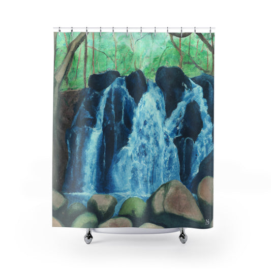 Kēhau Wai - Shower Curtain