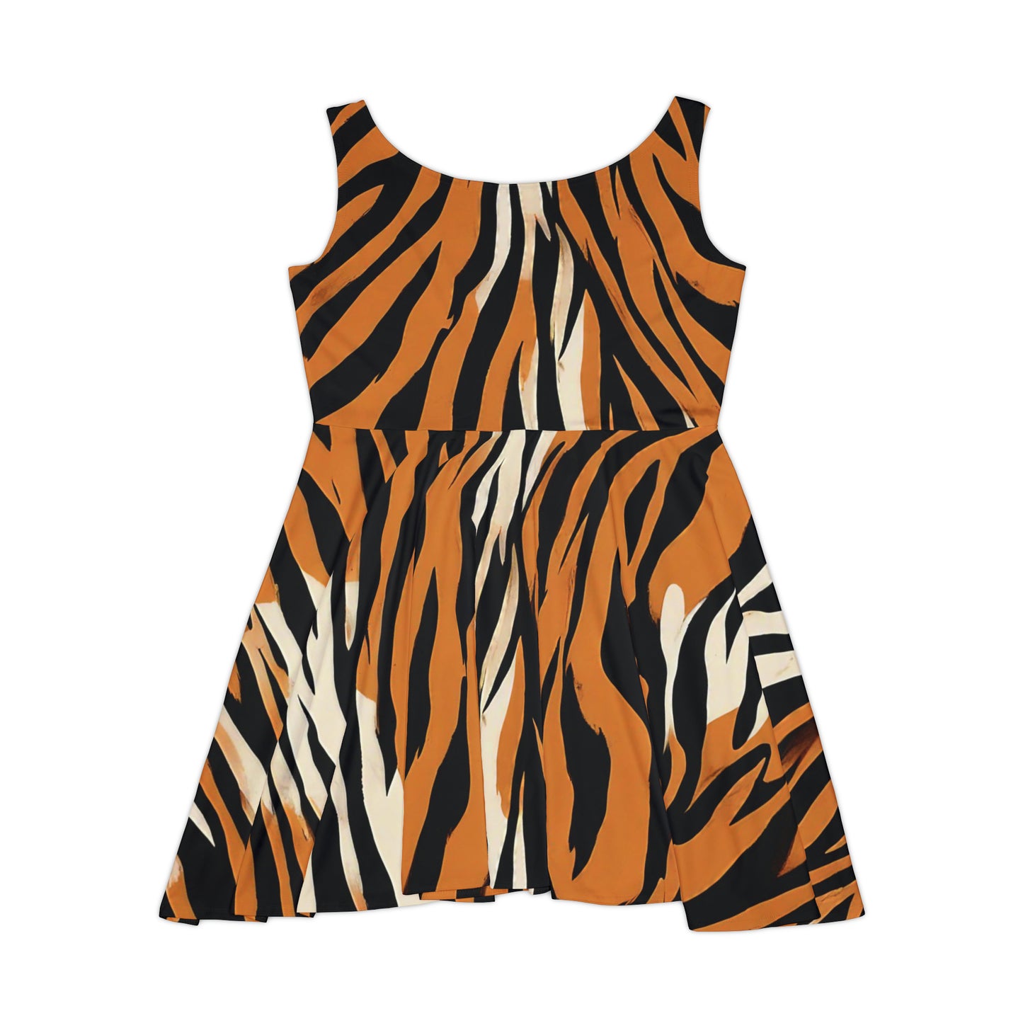 Tiger Print - Women's Skater Dress