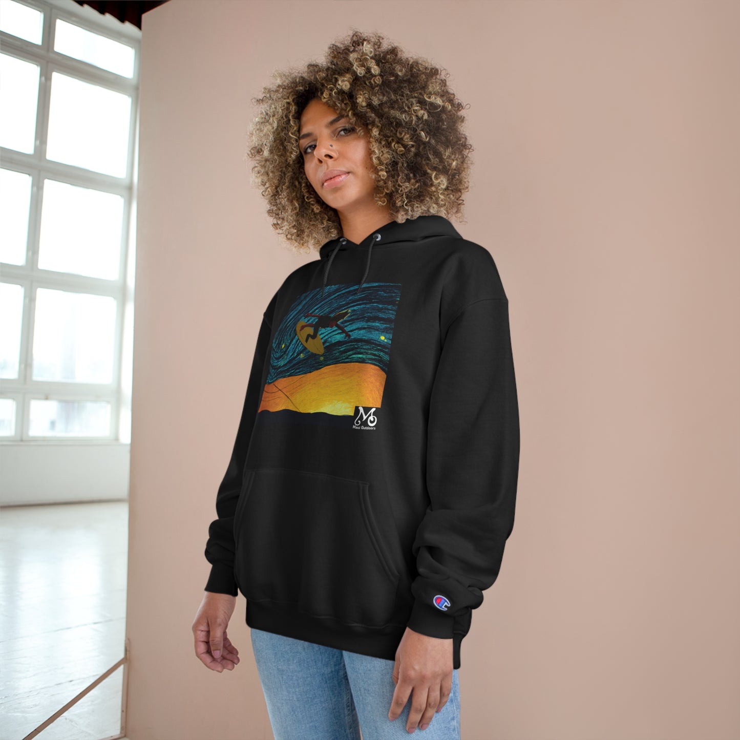 Airy Surf Odyssey - Champion Hoodie