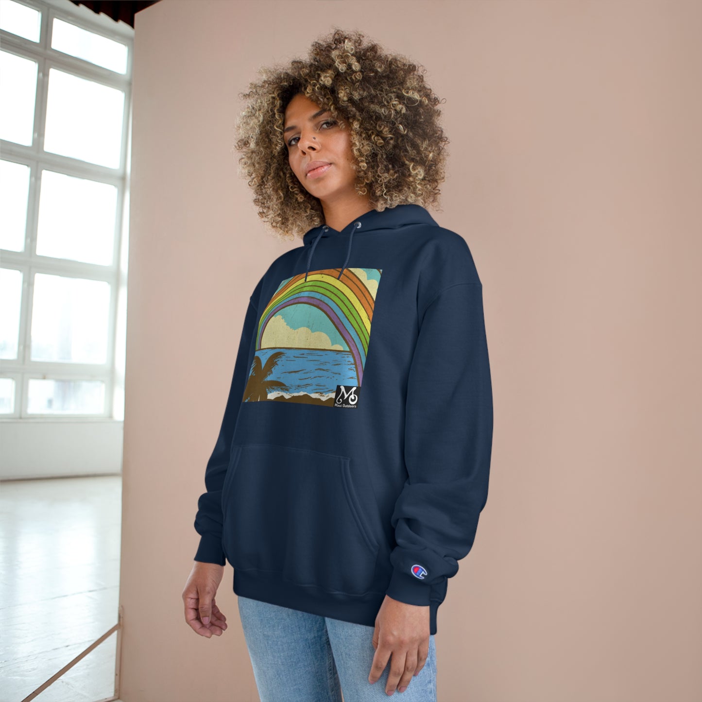 Rainbow Harbor - Champion Hoodie