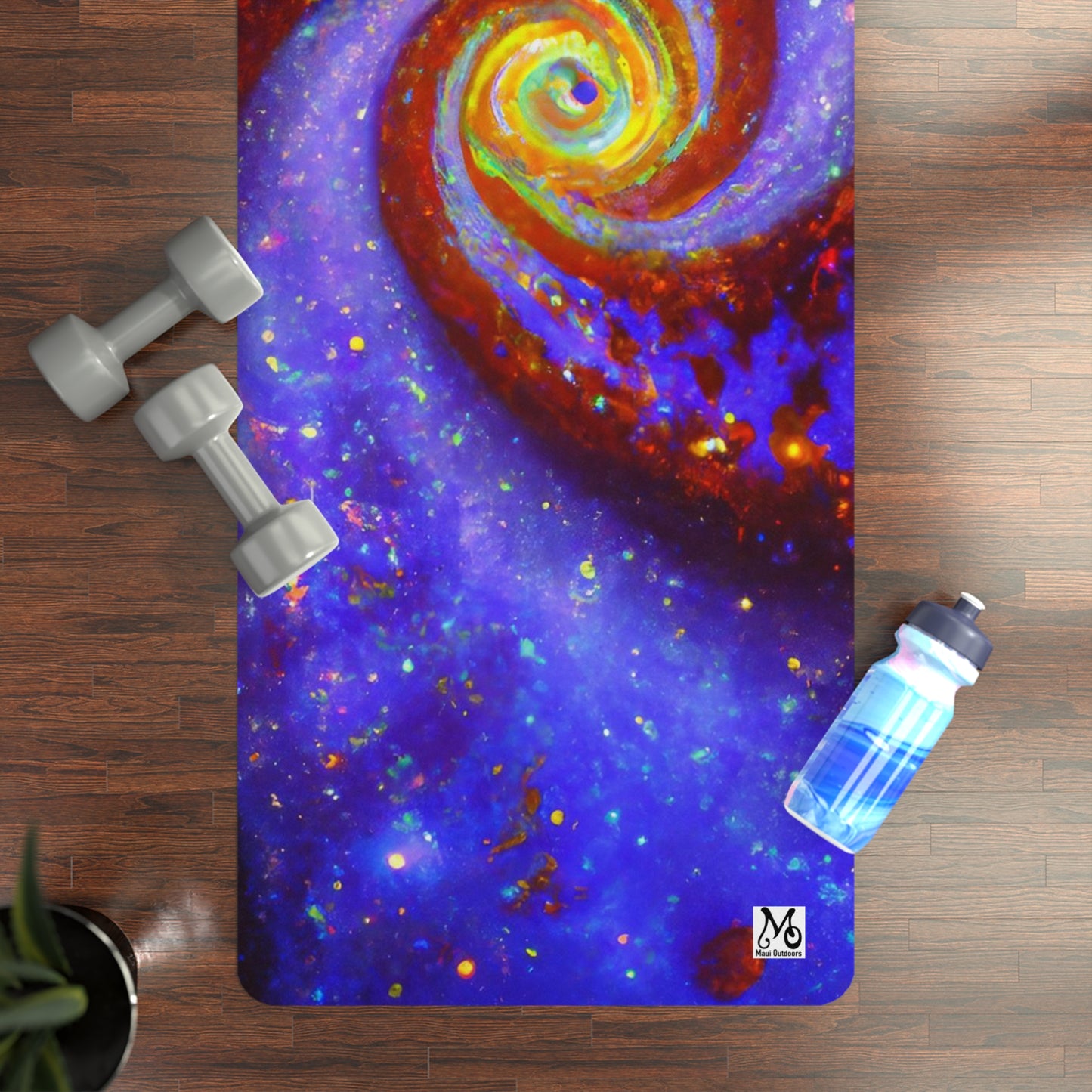 Light Matter Wormhole - Yoga Mat