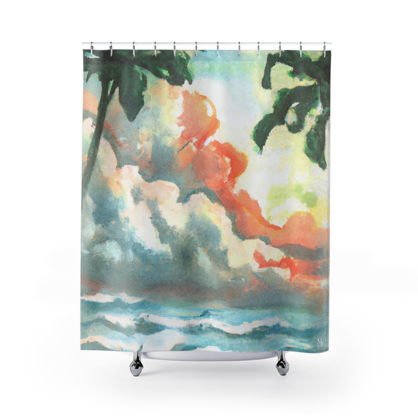 Mākena Kai - Shower Curtain