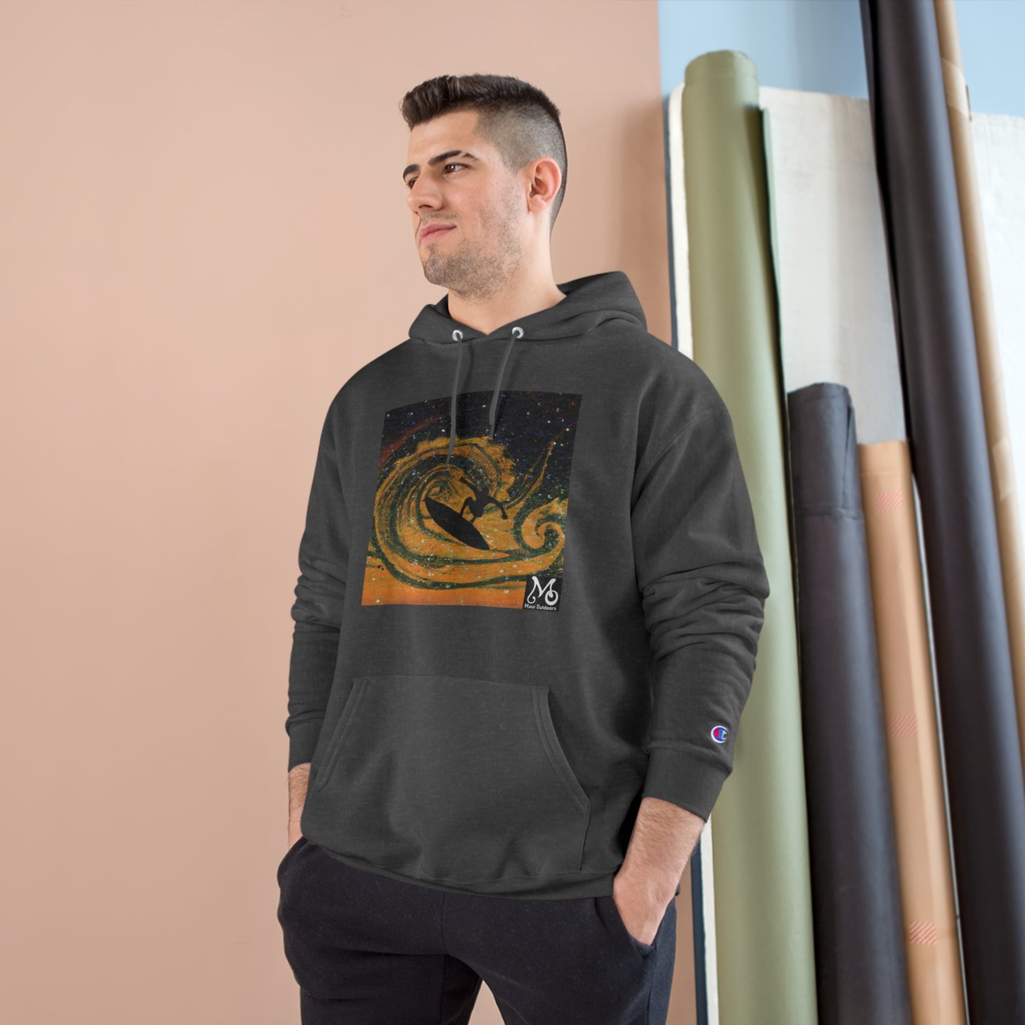 Wave Surfing Fantasy - Champion Hoodie