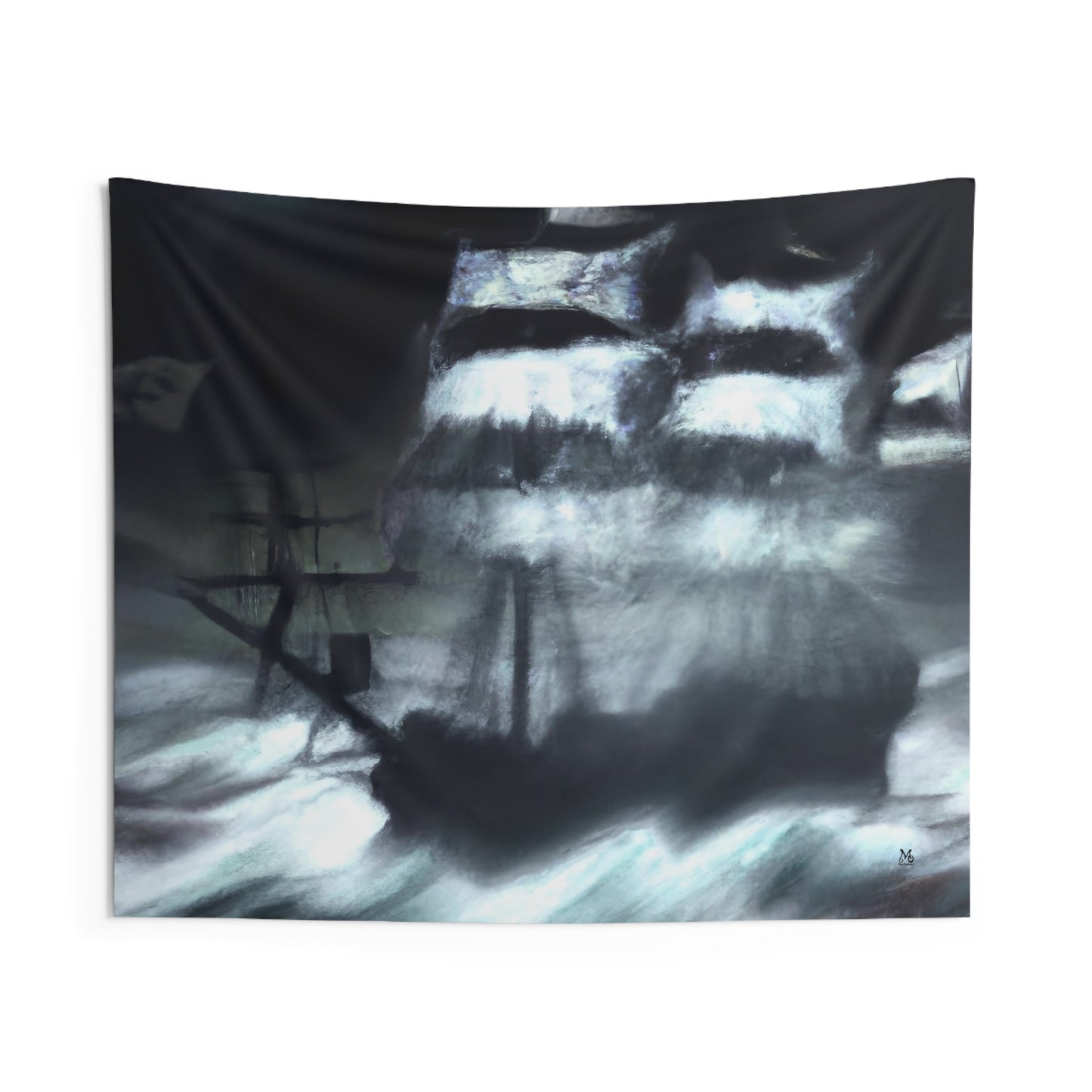 The Marauder's Ghost Ship - Halloween Tapestry