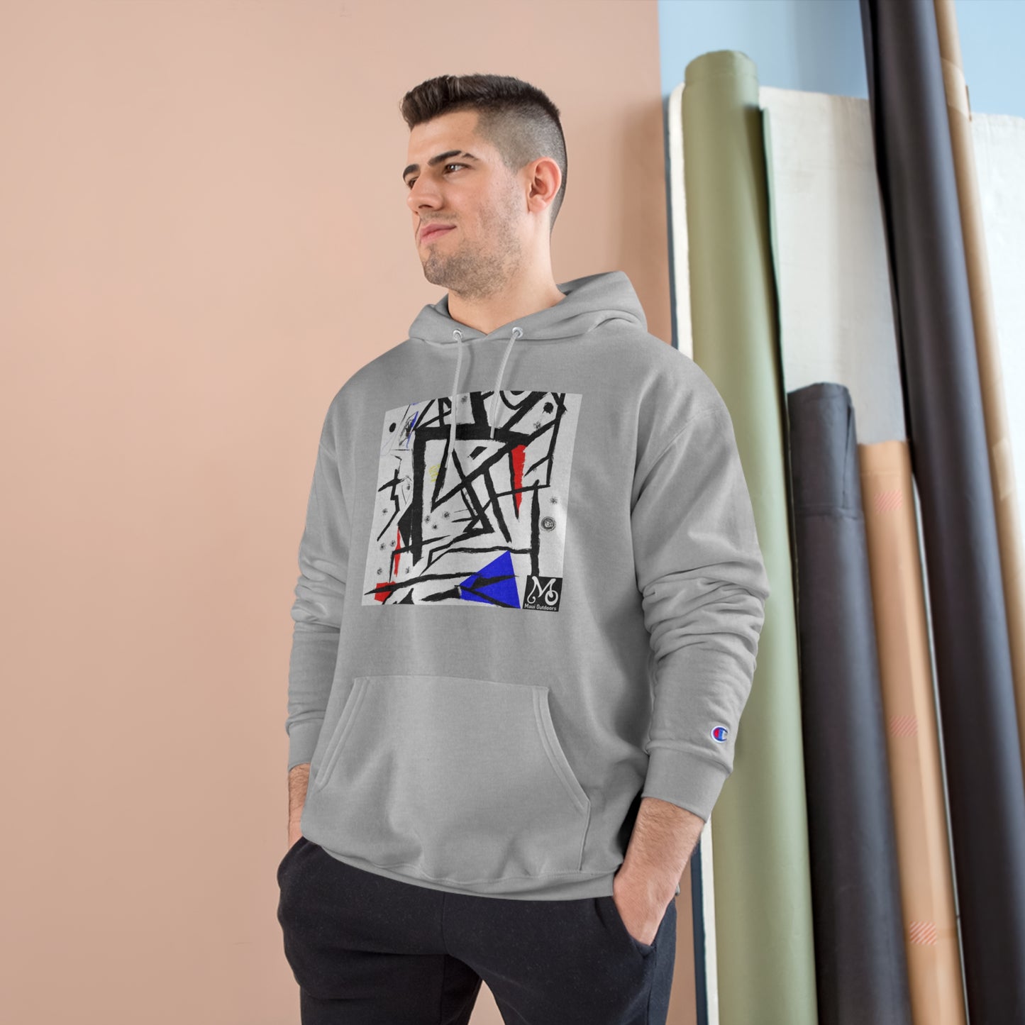 Intersecting Polychromes - Champion Hoodie