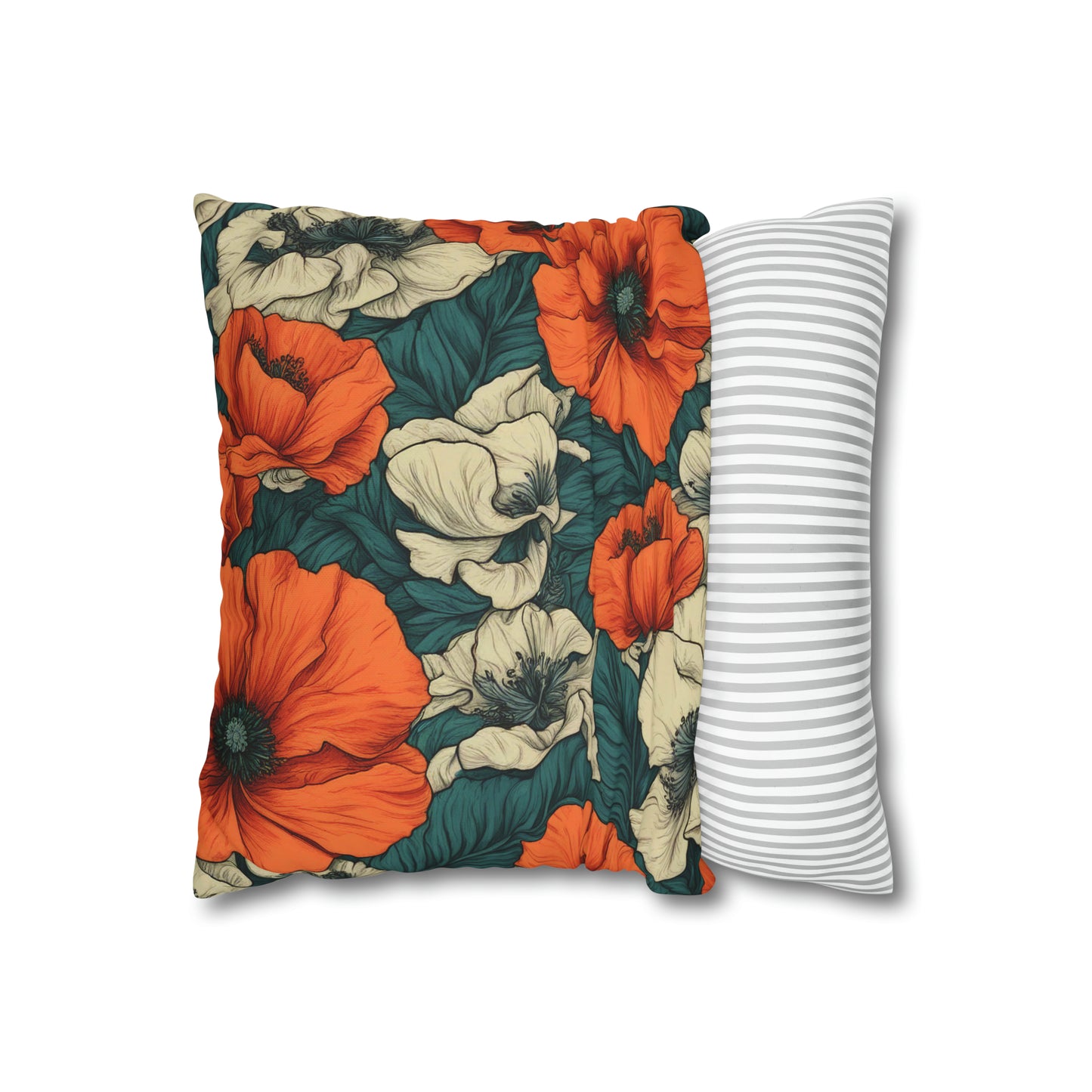 Hawaiian Poppy Flower - Pillow Cover