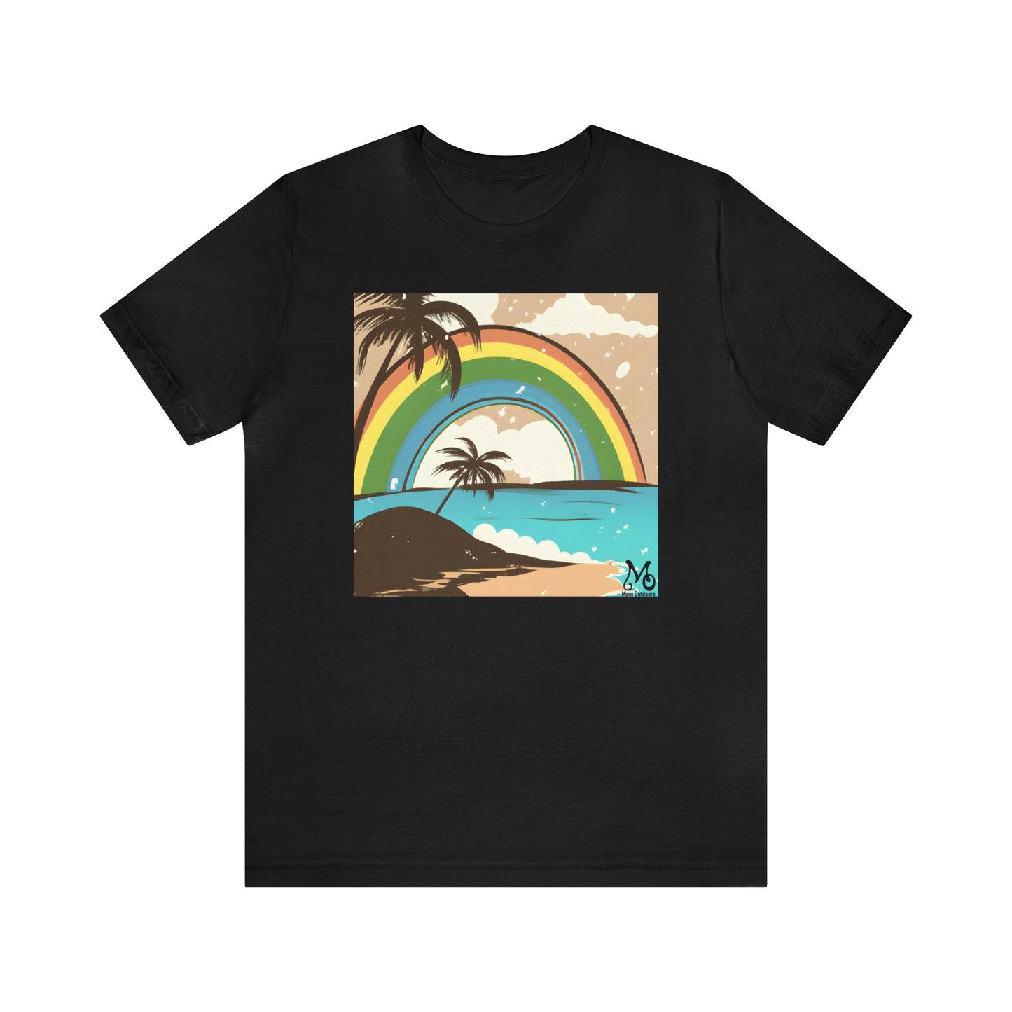 Rainbow Vista Island V - T-shirt