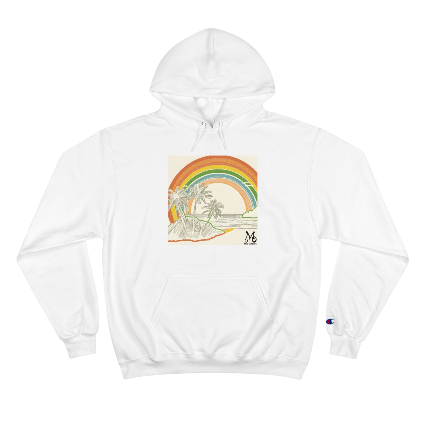 Rainbow Orca - Champion Hoodie