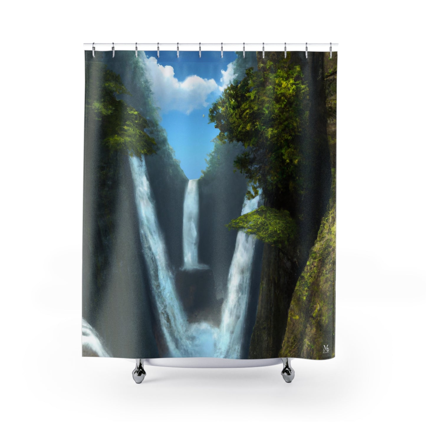 Wai'ale'ale Ko'a Falls - Shower Curtain