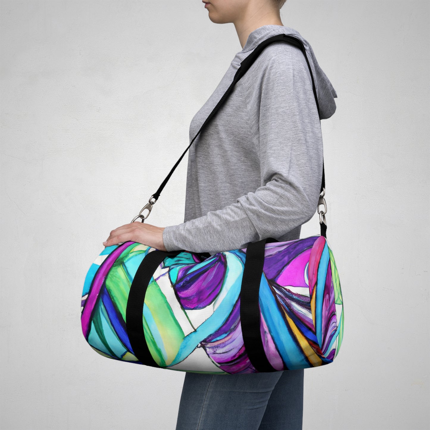 Dancing Rainbow Reflection - Duffel Bag