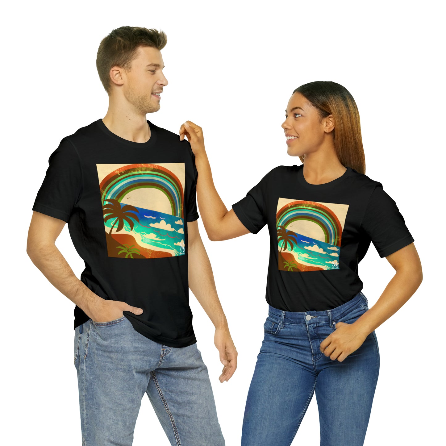 Rainbow Gem Island - T-shirt