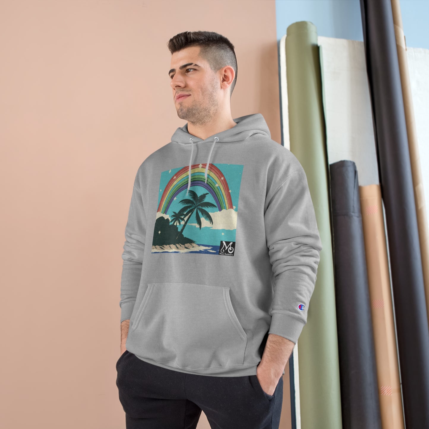 Rainbow Vista V - Champion Hoodie