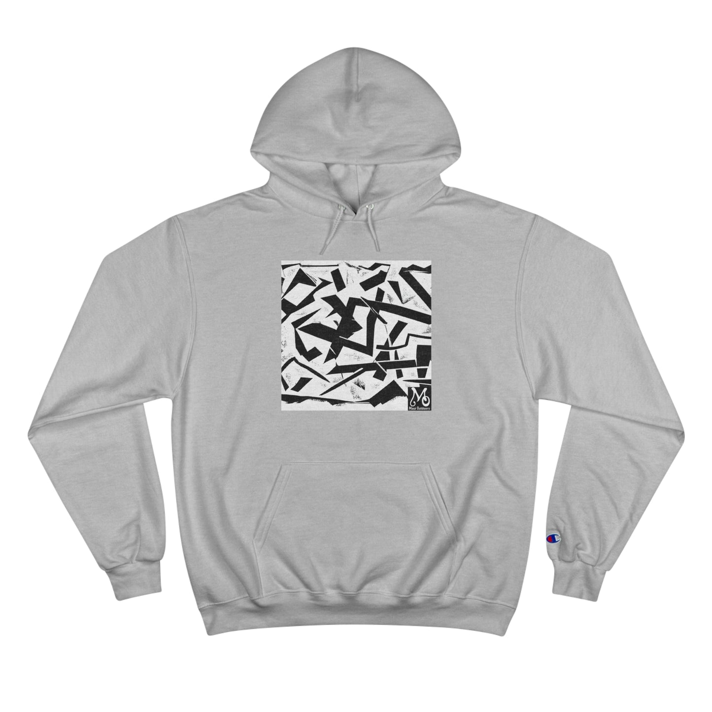 Galactic Splatterscape - Champion Hoodie