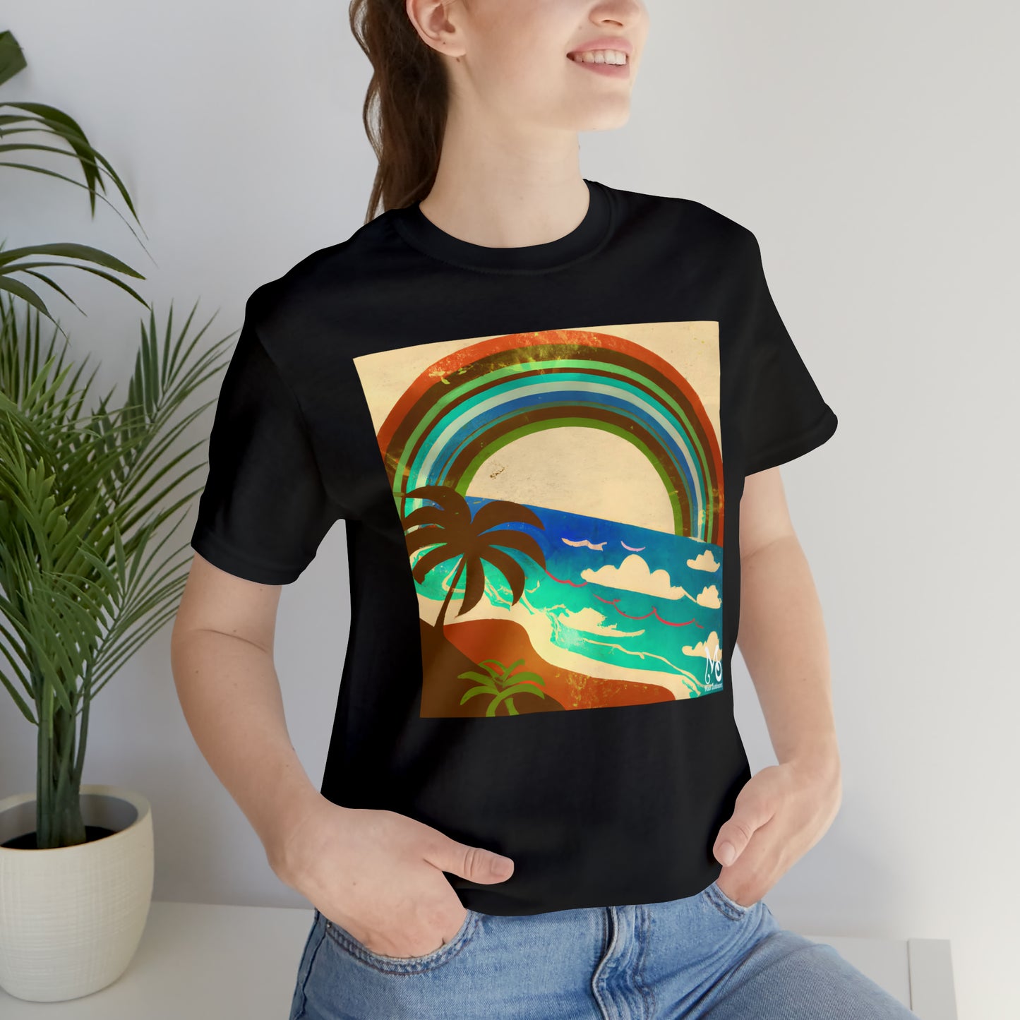 Rainbow Gem Island - T-shirt