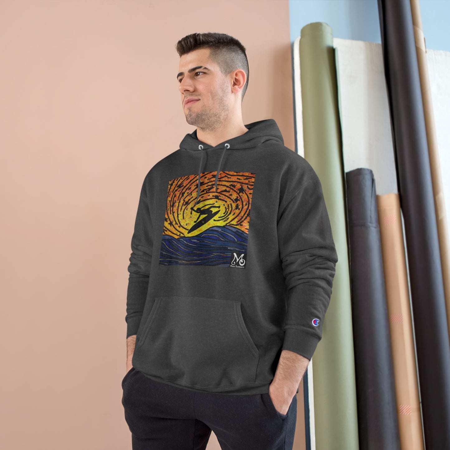 Cresting on the Horizon - Champion Hoodie