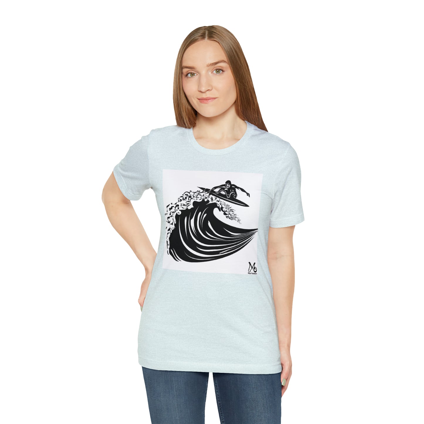 Wave Catching Surfer - T-shirt