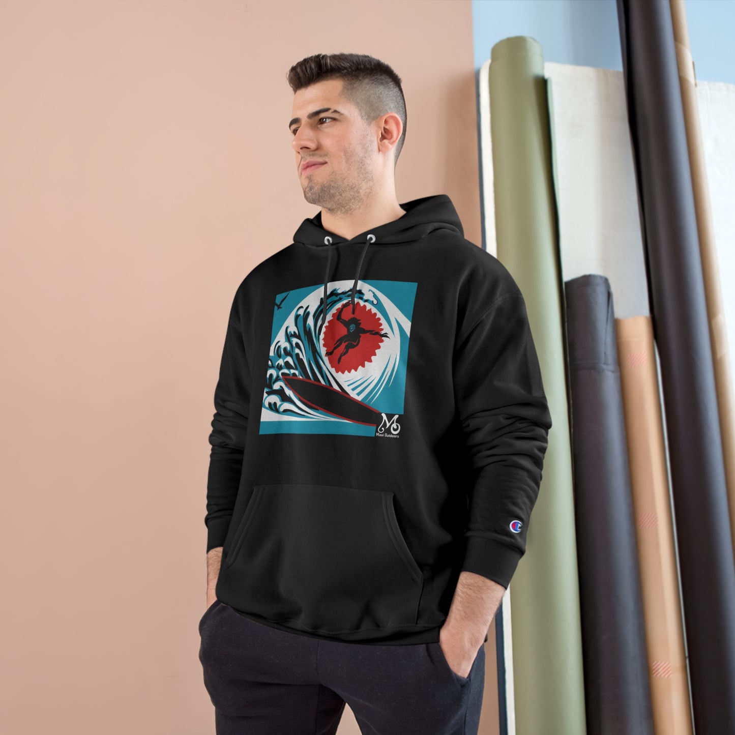 Wave Rider I - Champion Hoodie