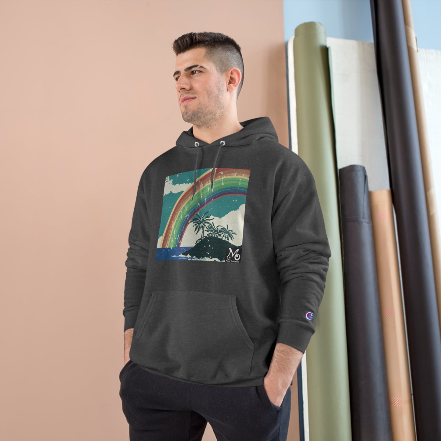 Rainbow Haven II - Champion Hoodie