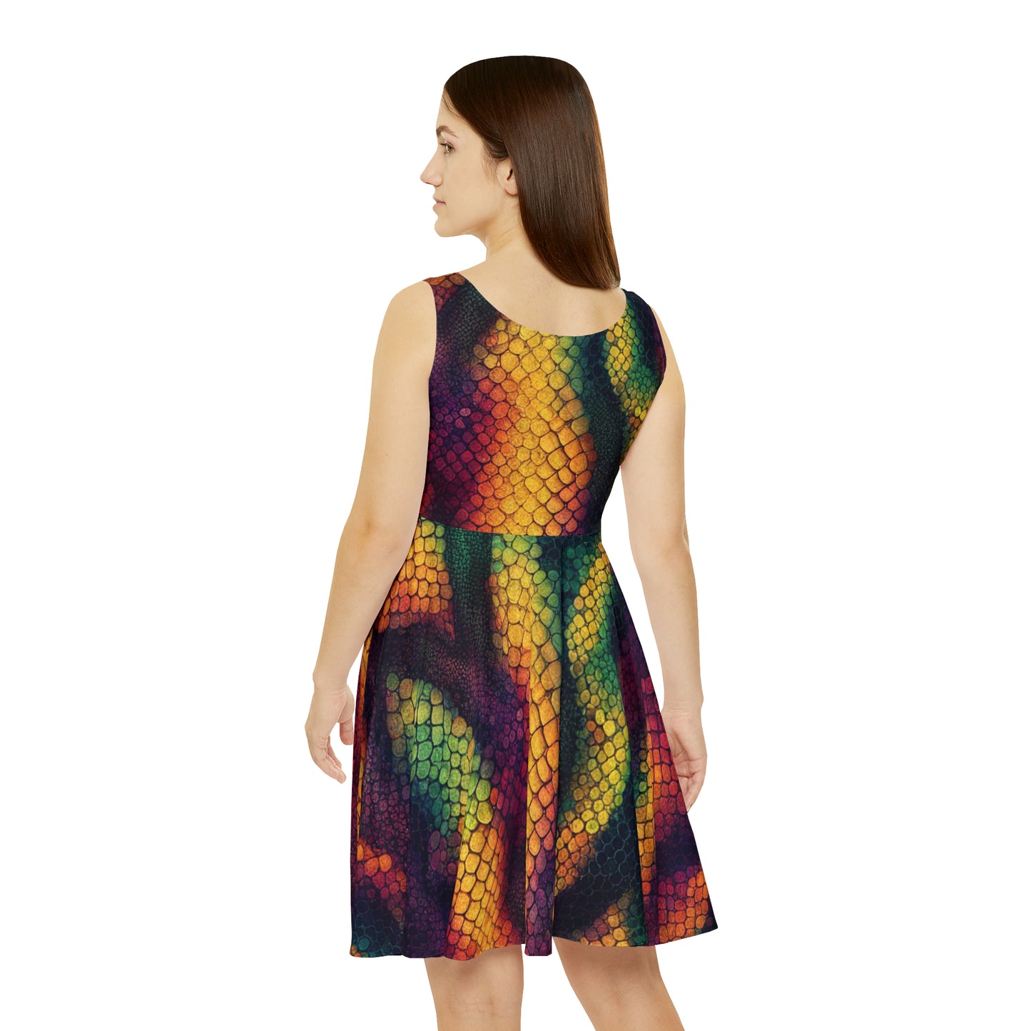 Rainbow Dragon - Women's Skater Dress