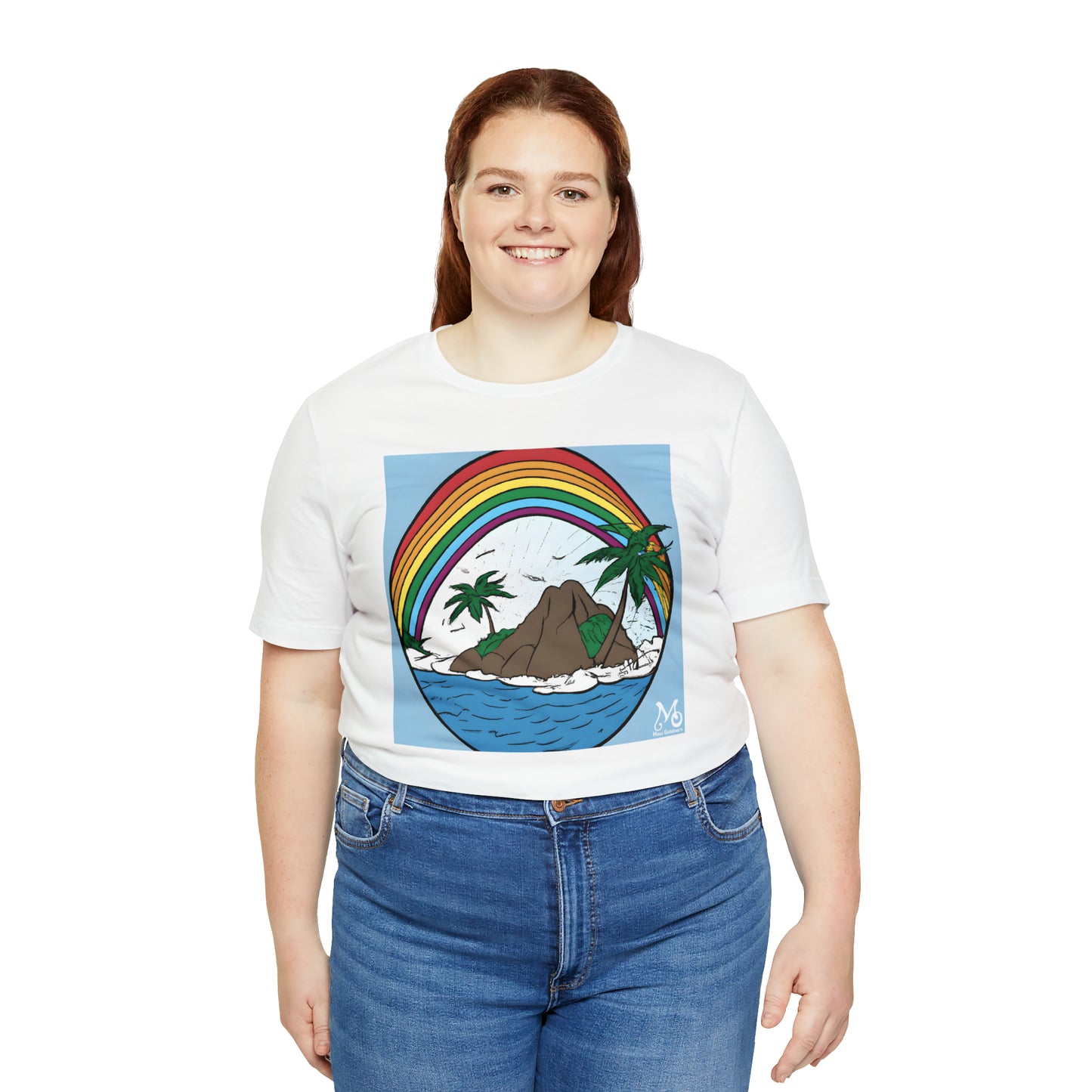 Rainbow Vista Island III - T-shirt