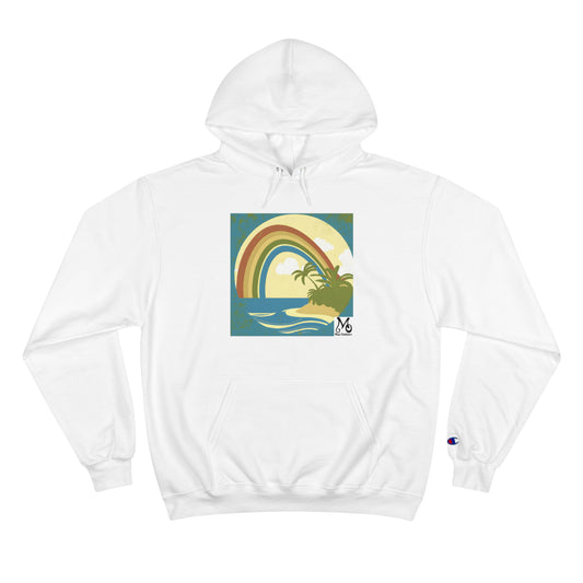 Rainbow Vista Isle - Champion Hoodie