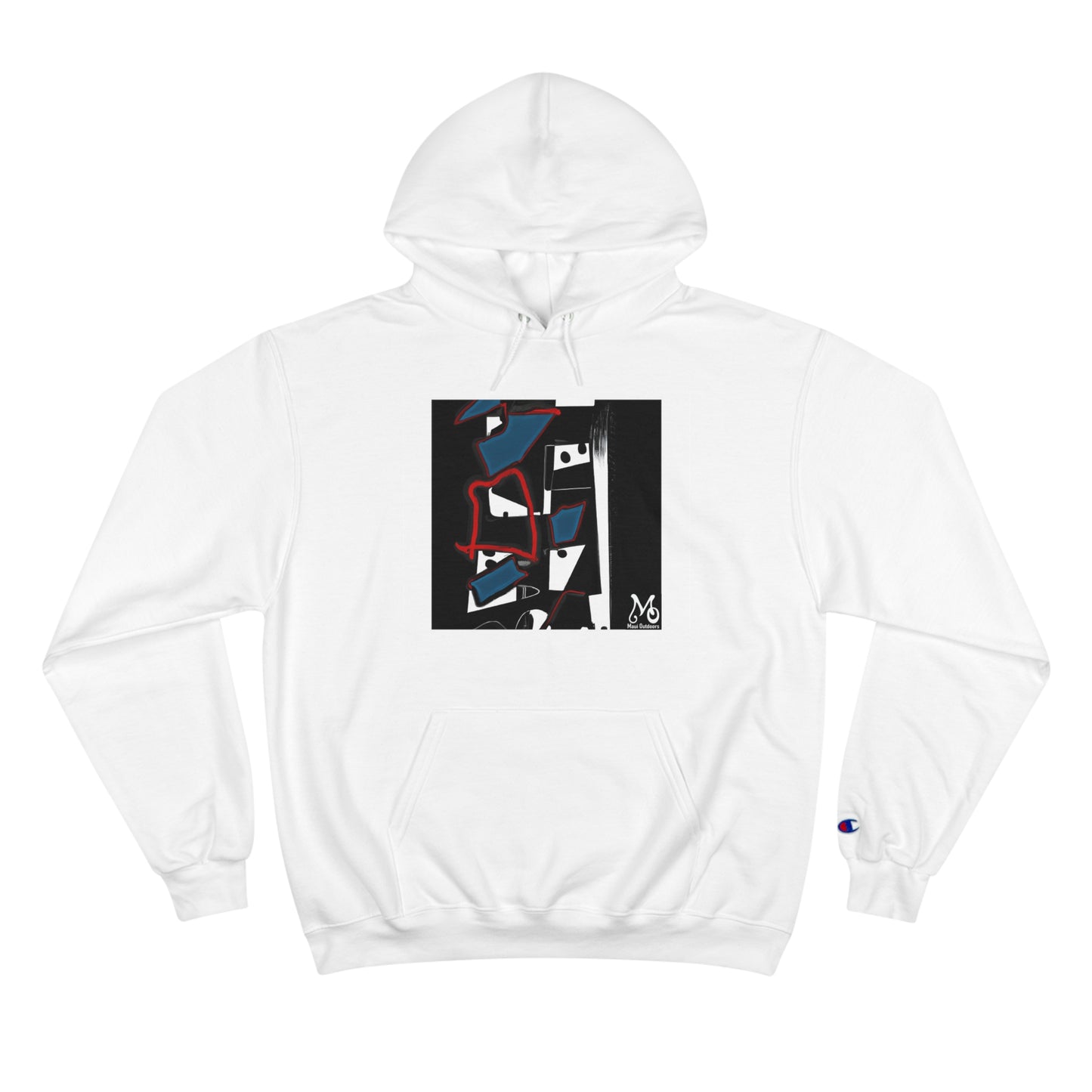 Vibrant Geometry - Champion Hoodie